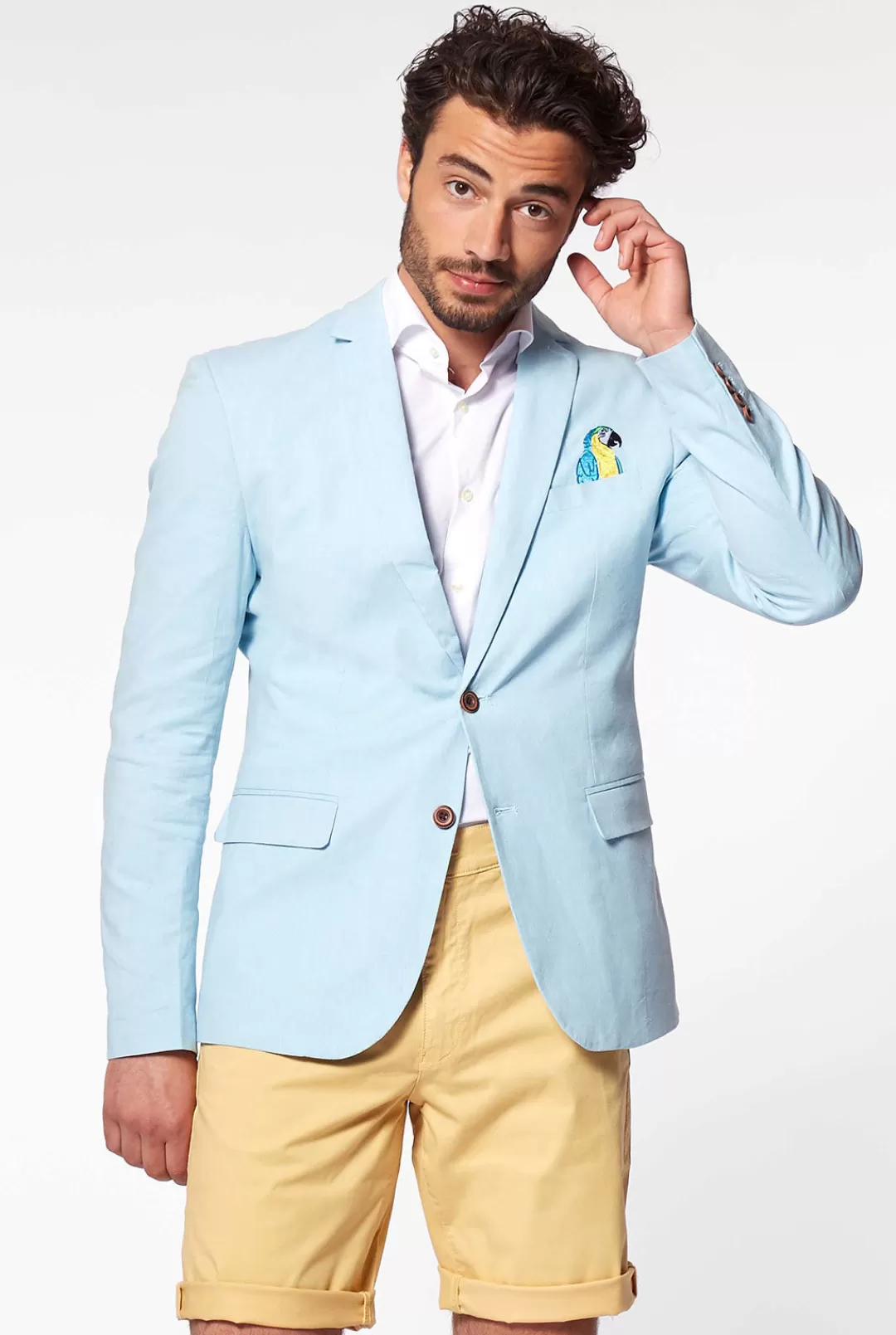 OppoSuits Deluxe Blazers^Birdie - Soft Blue