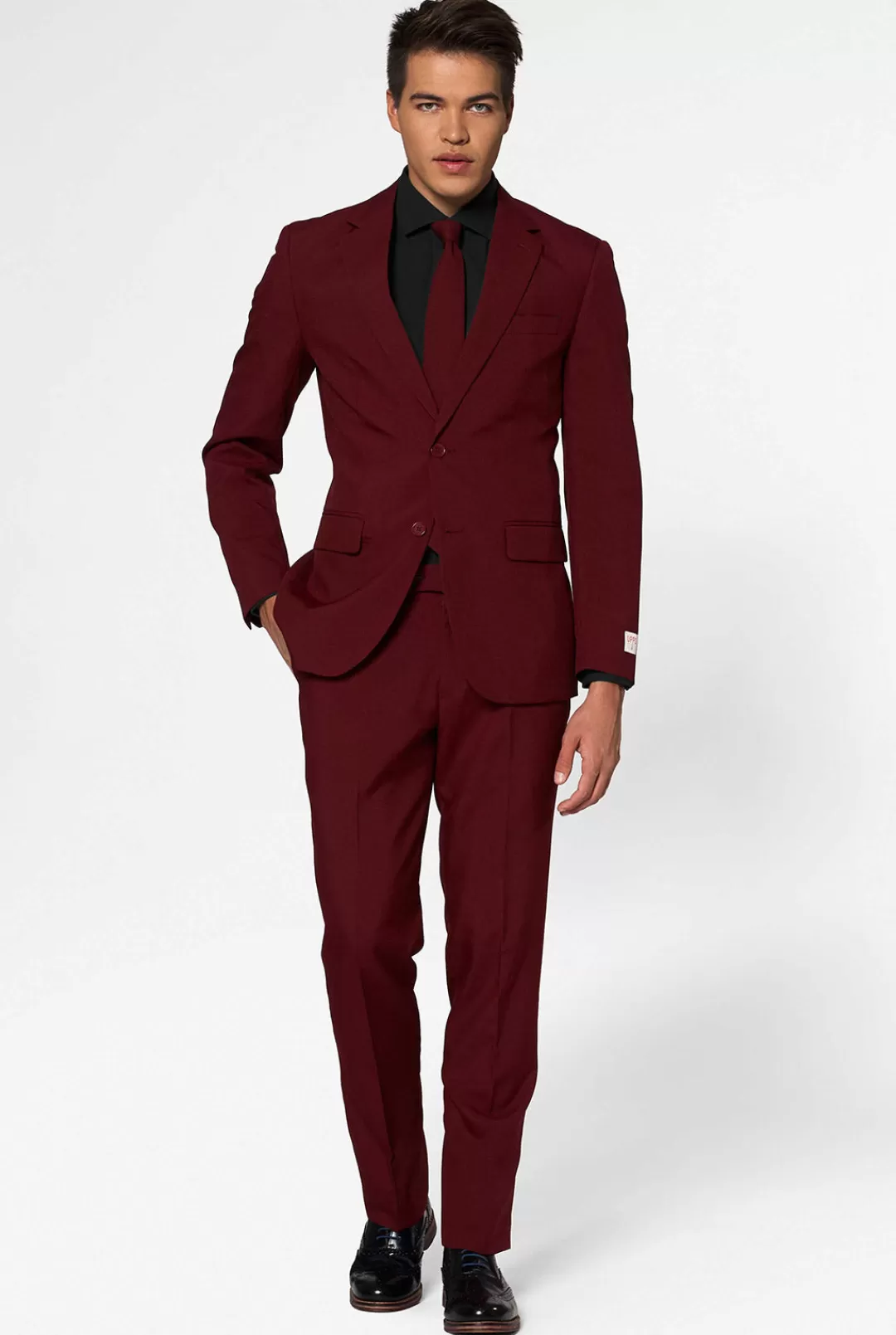 OppoSuits Prom Suits^Blazing Burgundy