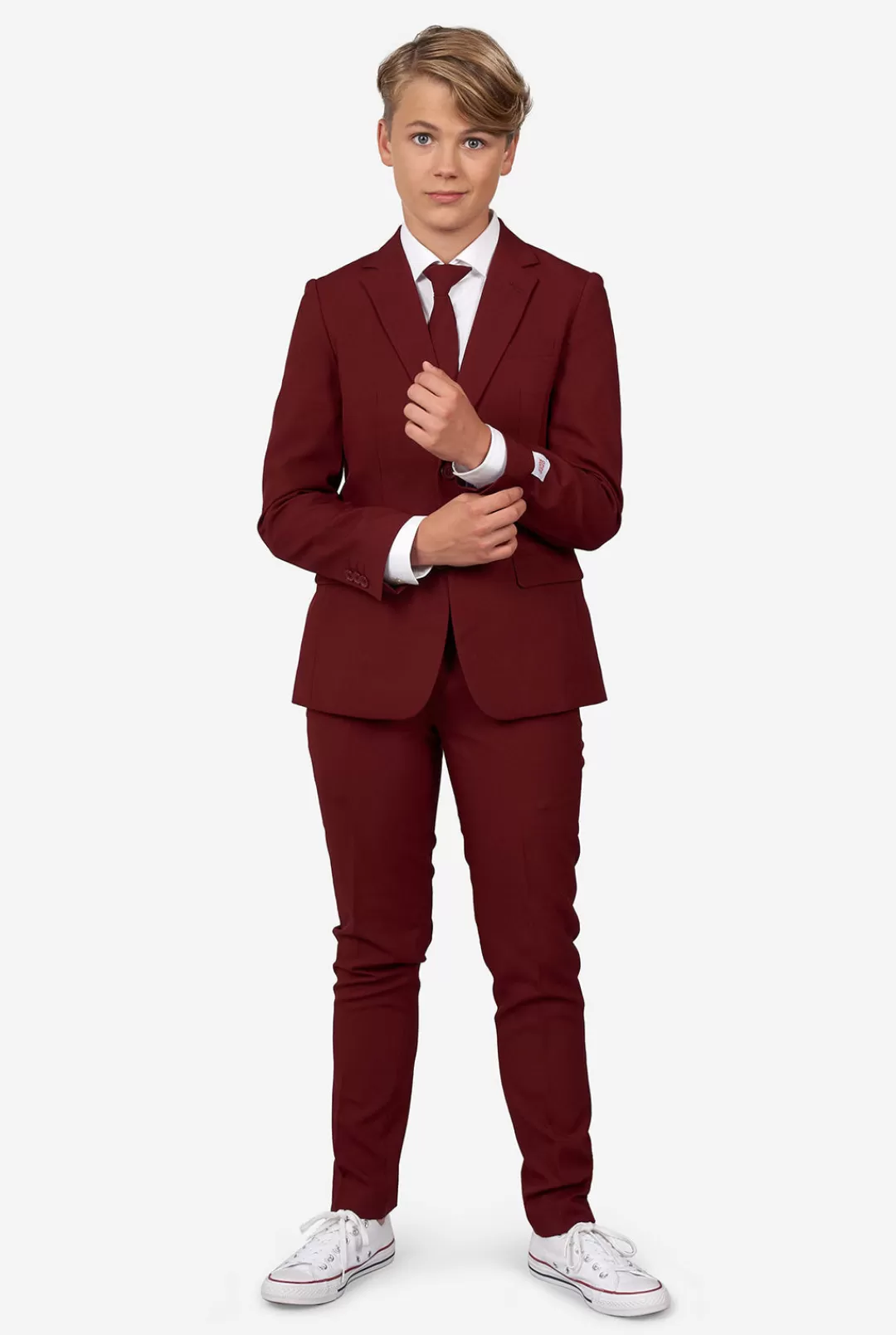 OppoSuits Prom Suits^Blazing Burgundy