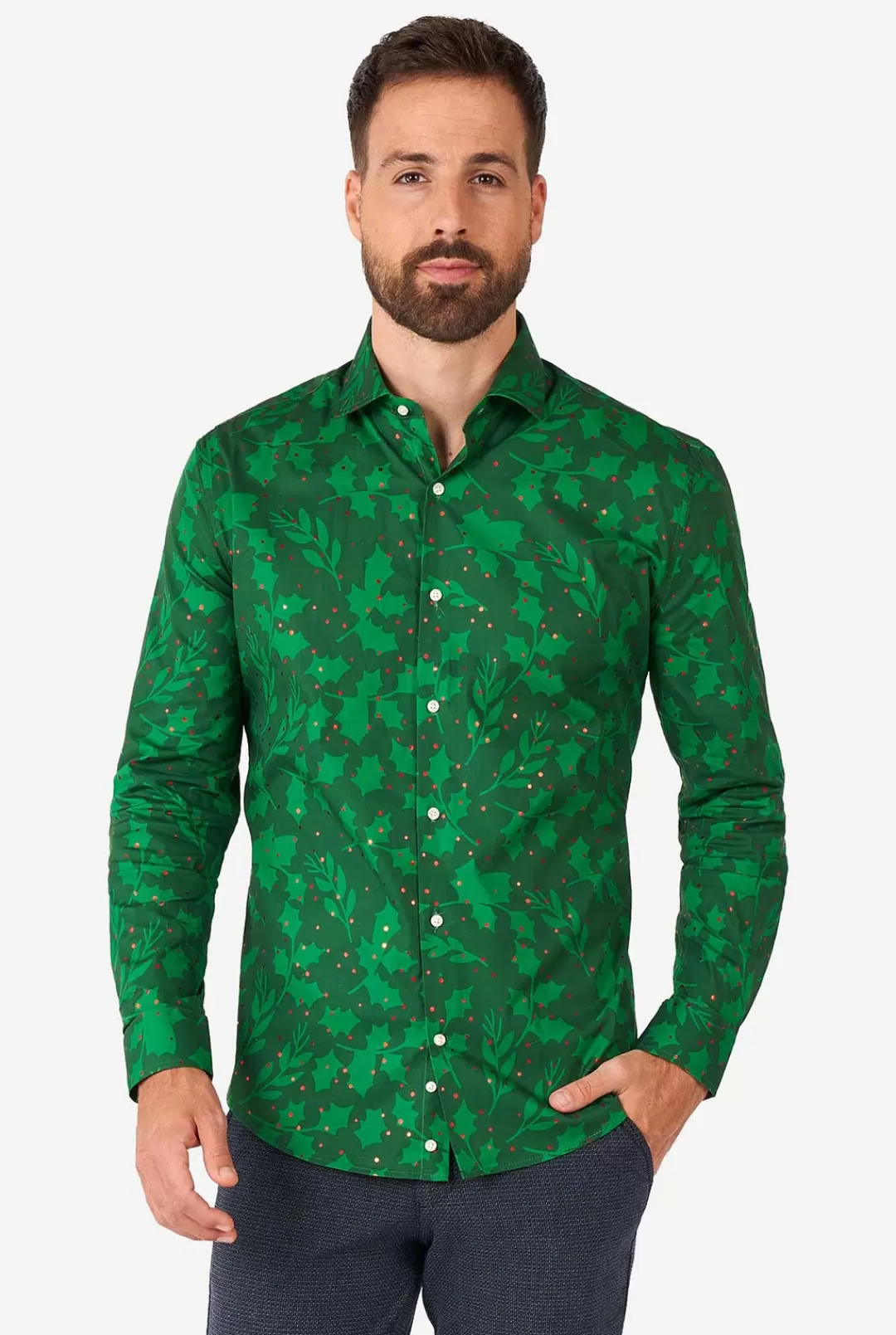 OppoSuits Christmas Shirts^Bright Berry