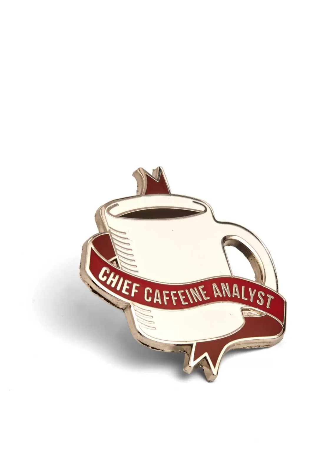 OppoSuits Pins^Chief Caffeine Analist - (Office)