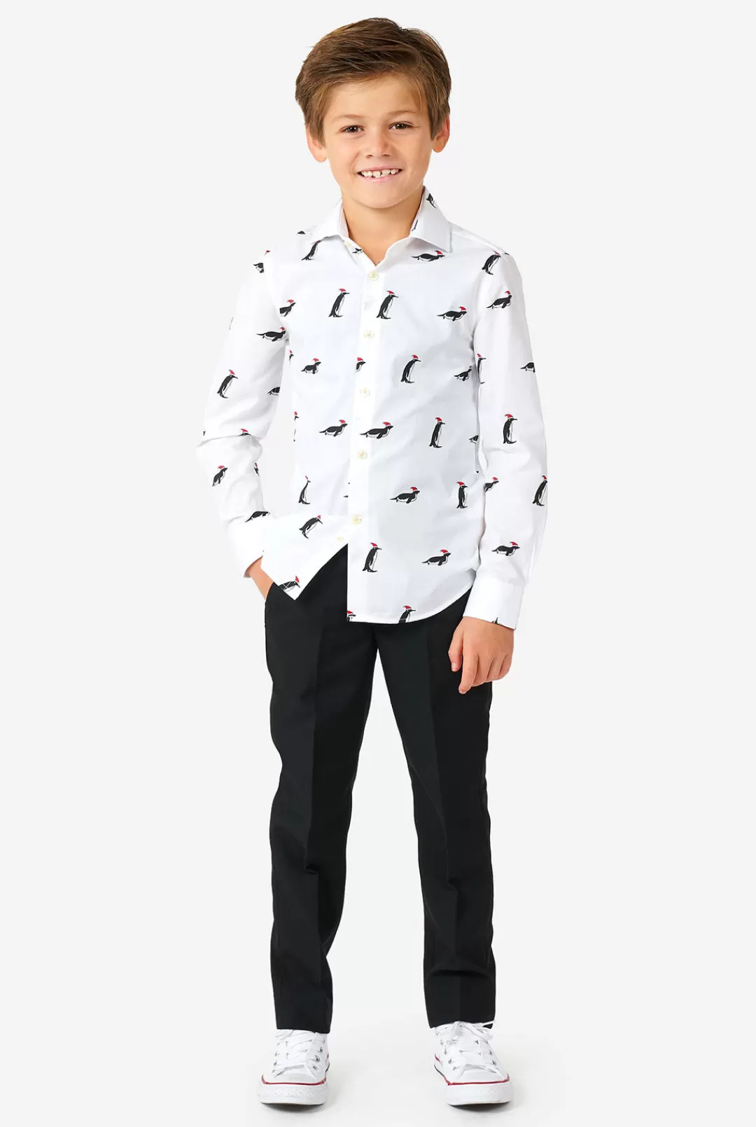 OppoSuits Christmas Shirts^Christmas Penguins