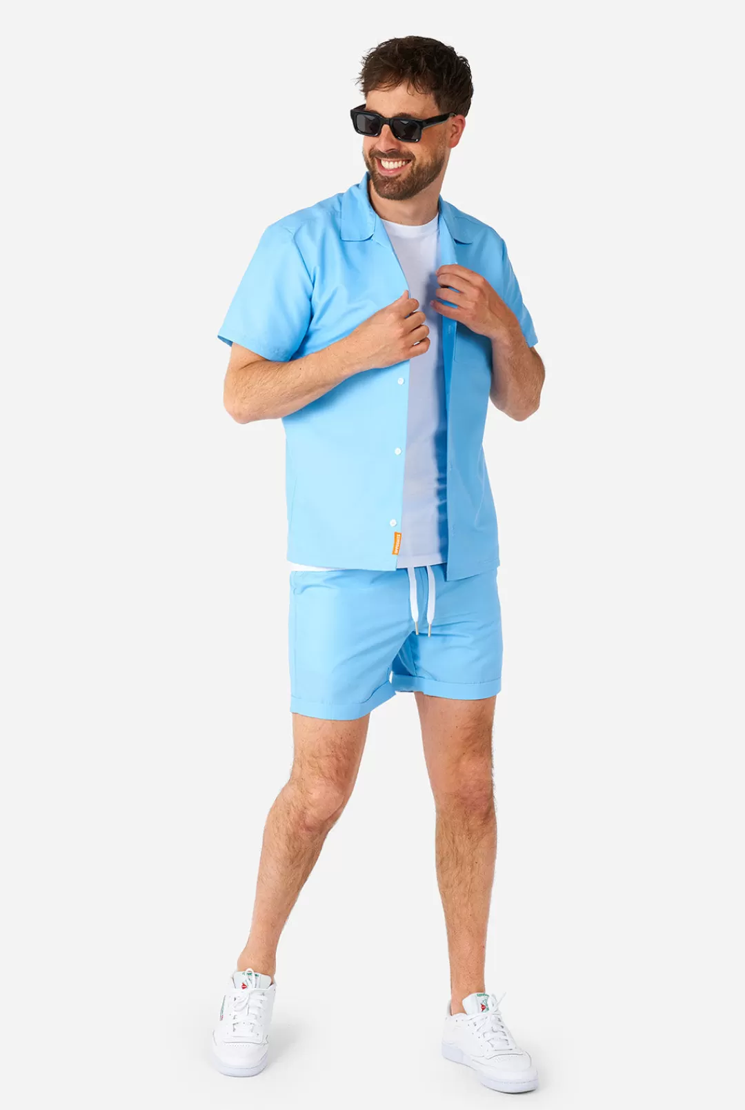 OppoSuits Solid Colored Summer Sets^Cool Blue