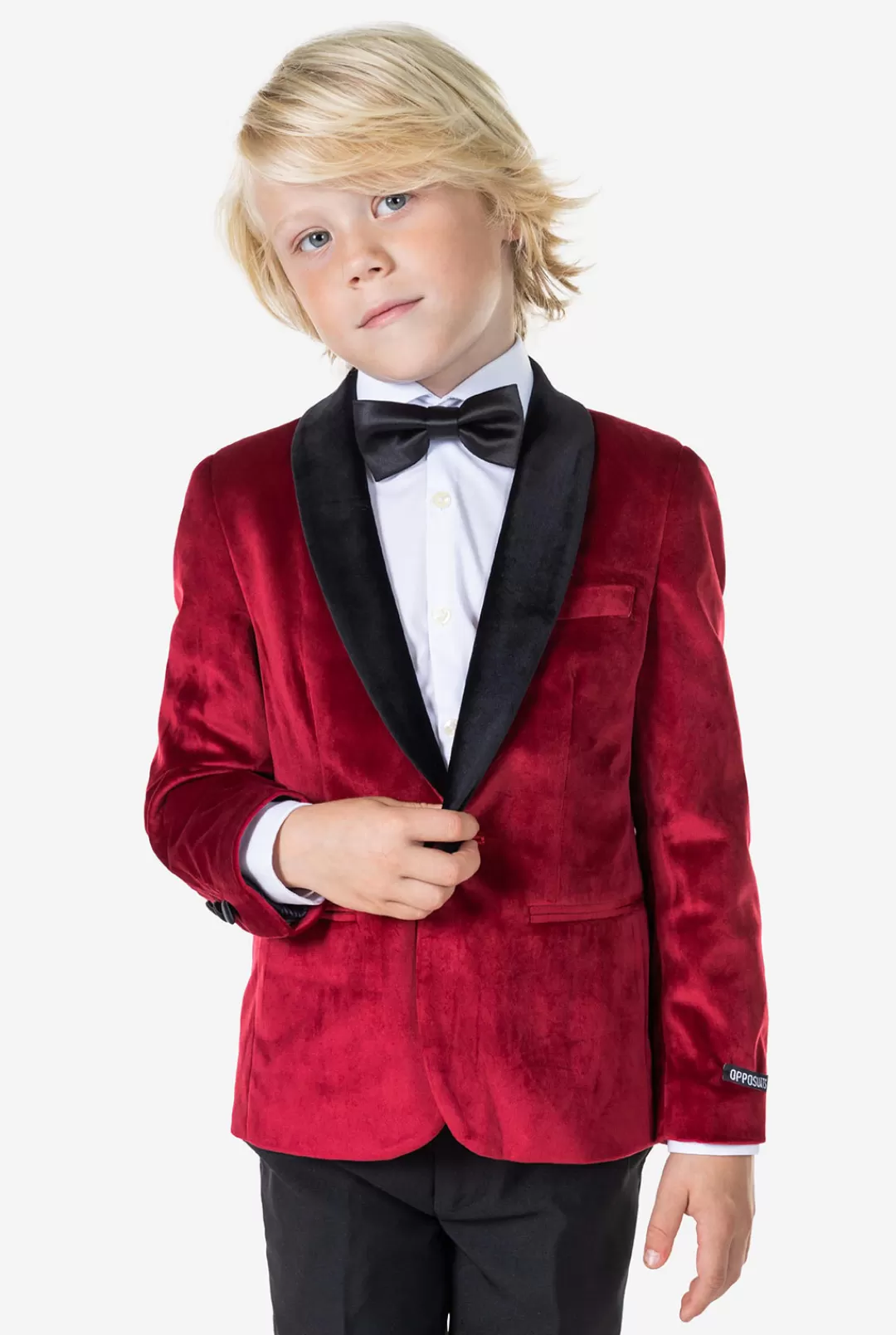 OppoSuits Blazers^Dinner Jacket - Burgundy