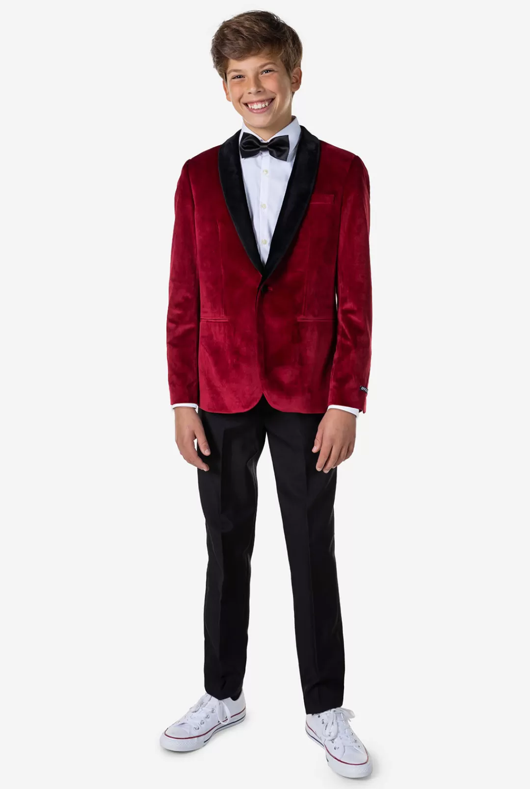 OppoSuits Blazers^Dinner Jacket - Burgundy