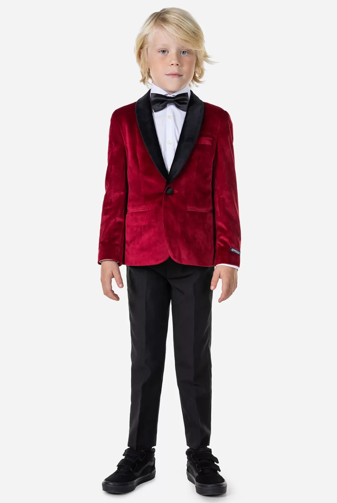 OppoSuits Blazers^Dinner Jacket - Burgundy