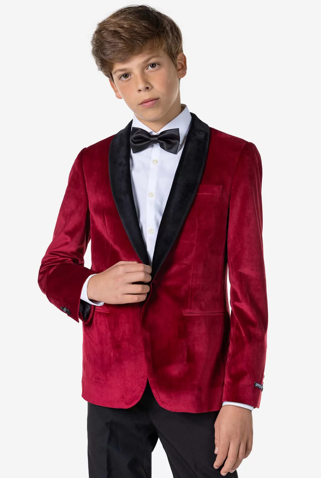 OppoSuits Blazers^Dinner Jacket - Burgundy