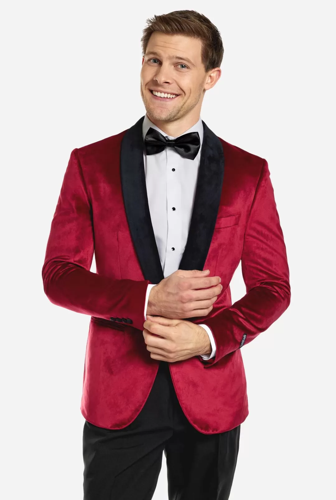 OppoSuits Christmas Blazers^Dinner Jacket - Burgundy