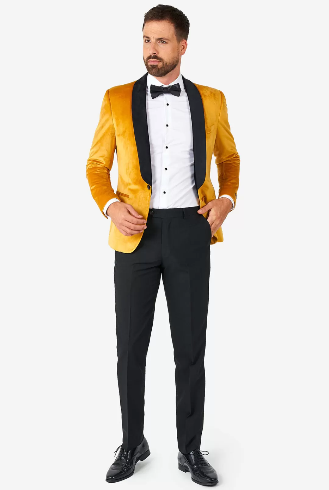 OppoSuits Christmas Blazers^Dinner Jacket - Gold