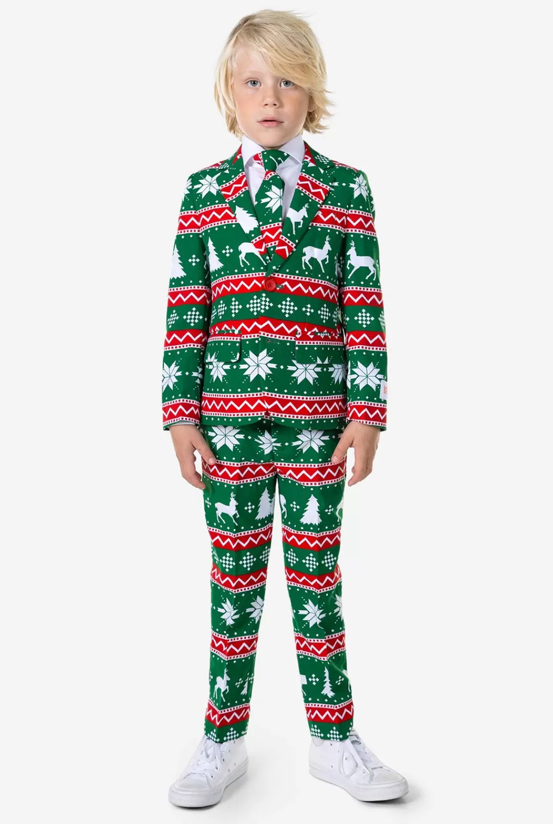 OppoSuits Christmas Suits^Festive Green