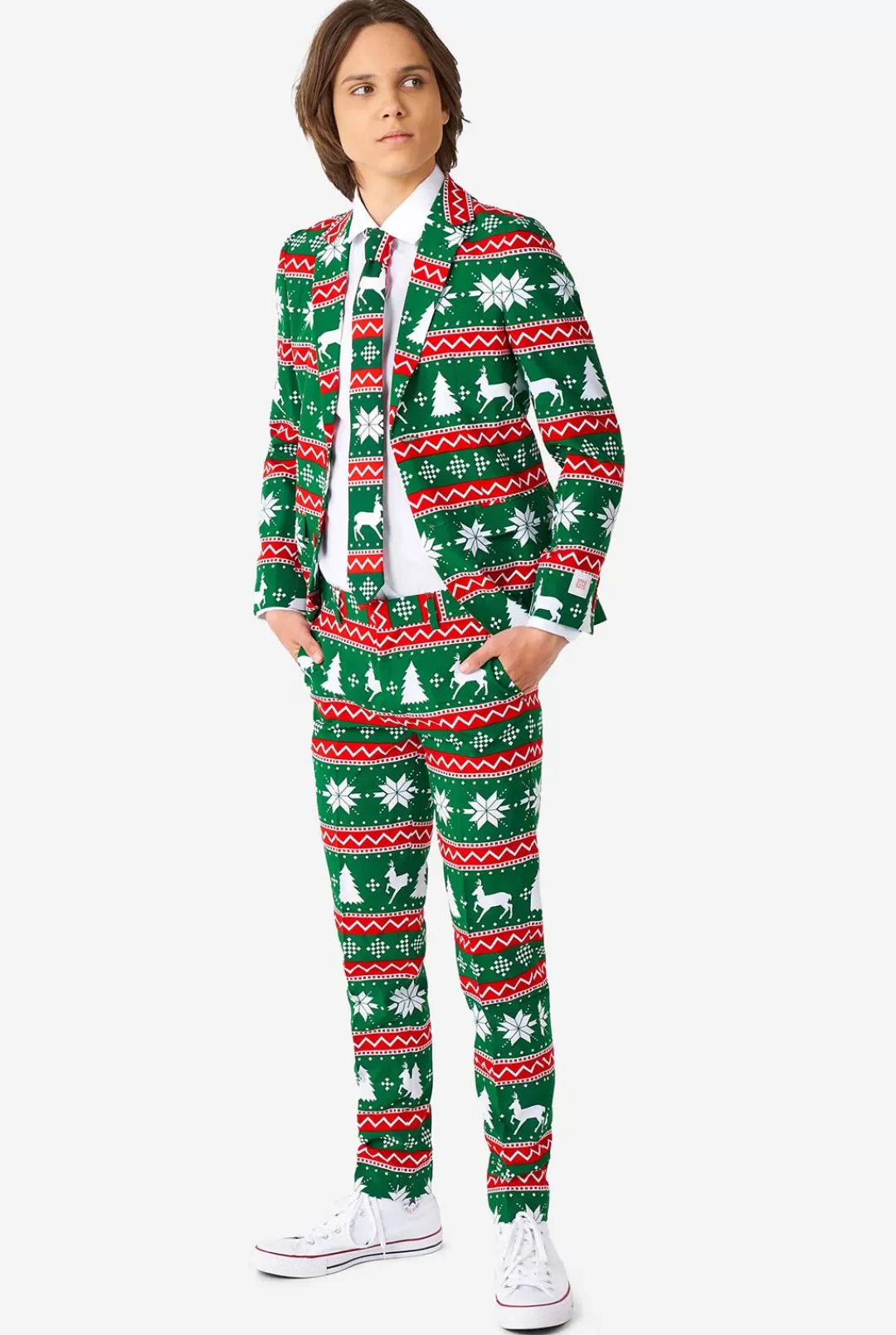 OppoSuits Christmas Suits^Festive Green