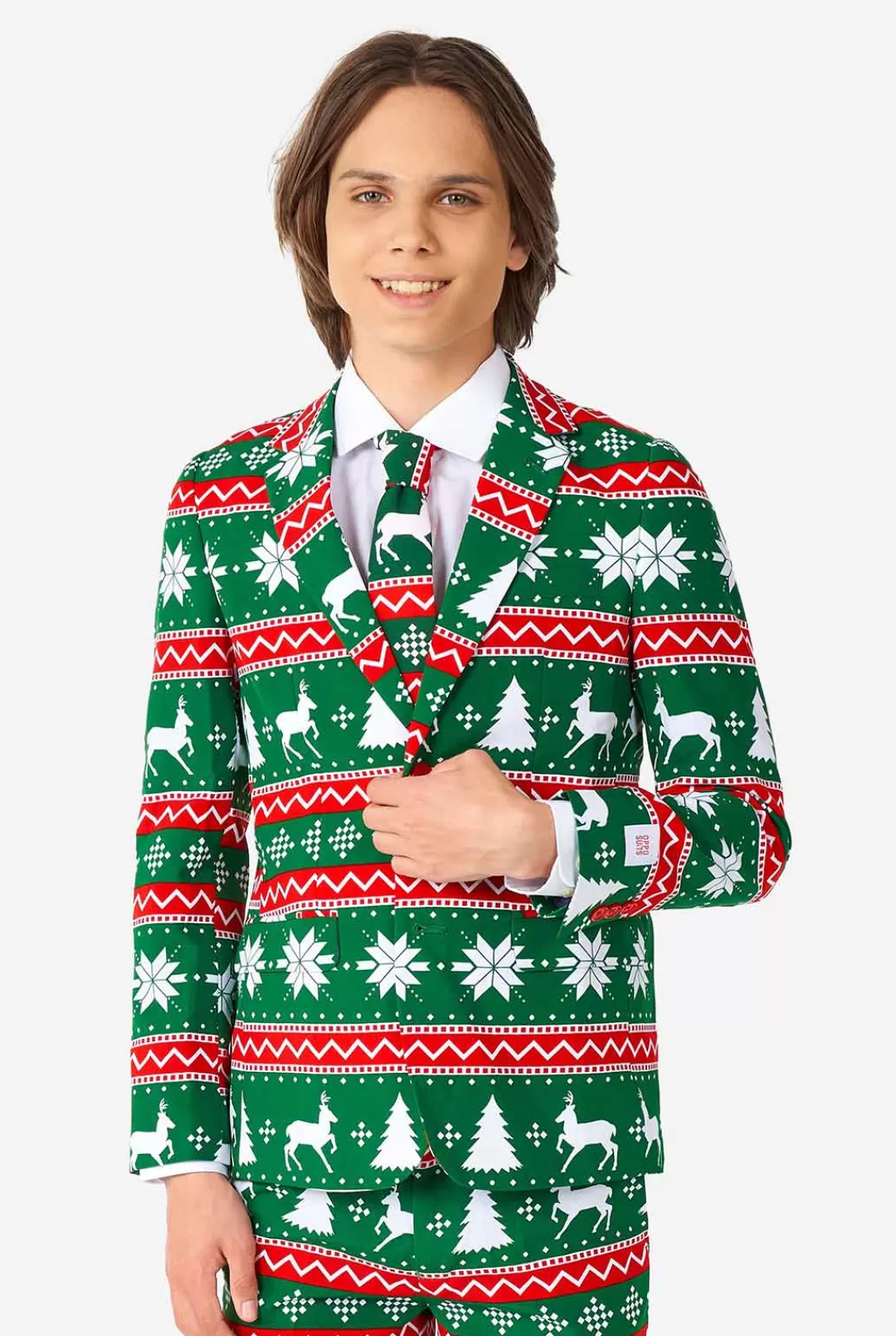 OppoSuits Christmas Suits^Festive Green