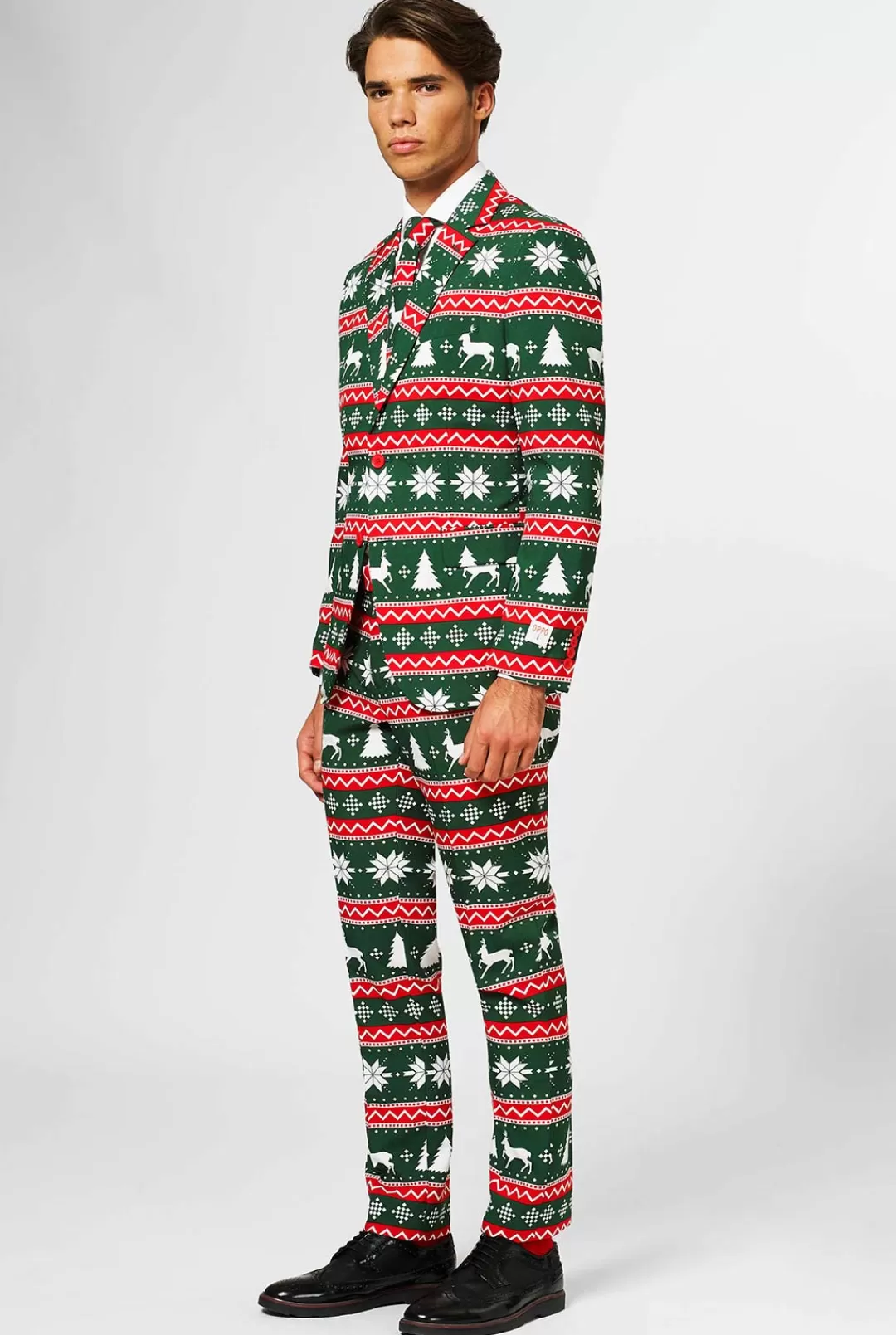 OppoSuits Christmas Suits^Festive Green