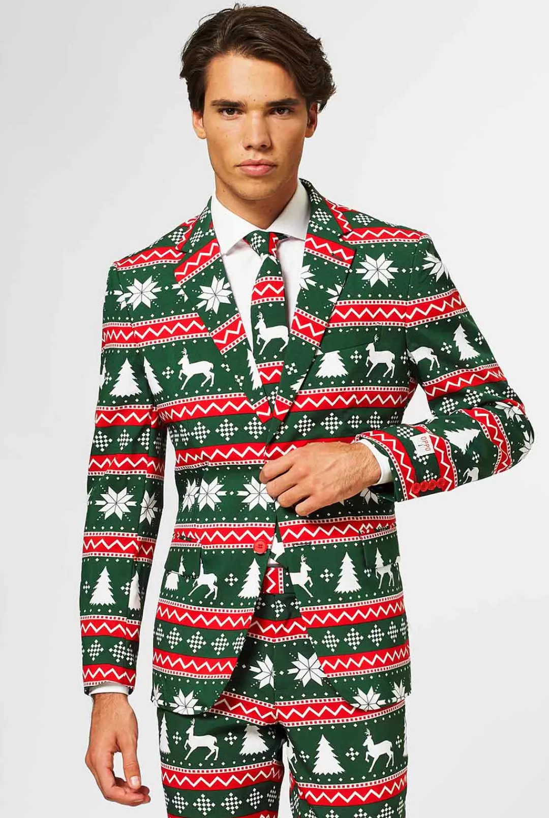 OppoSuits Christmas Suits^Festive Green