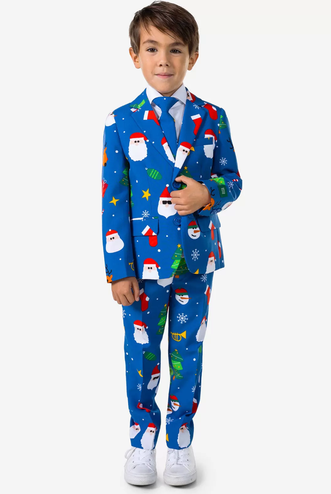 OppoSuits Christmas Suits^Festivity Blue