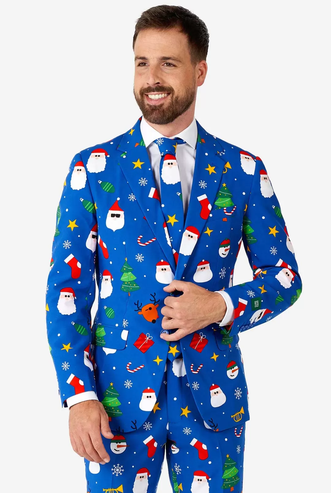 OppoSuits Christmas Suits^Festivity Blue