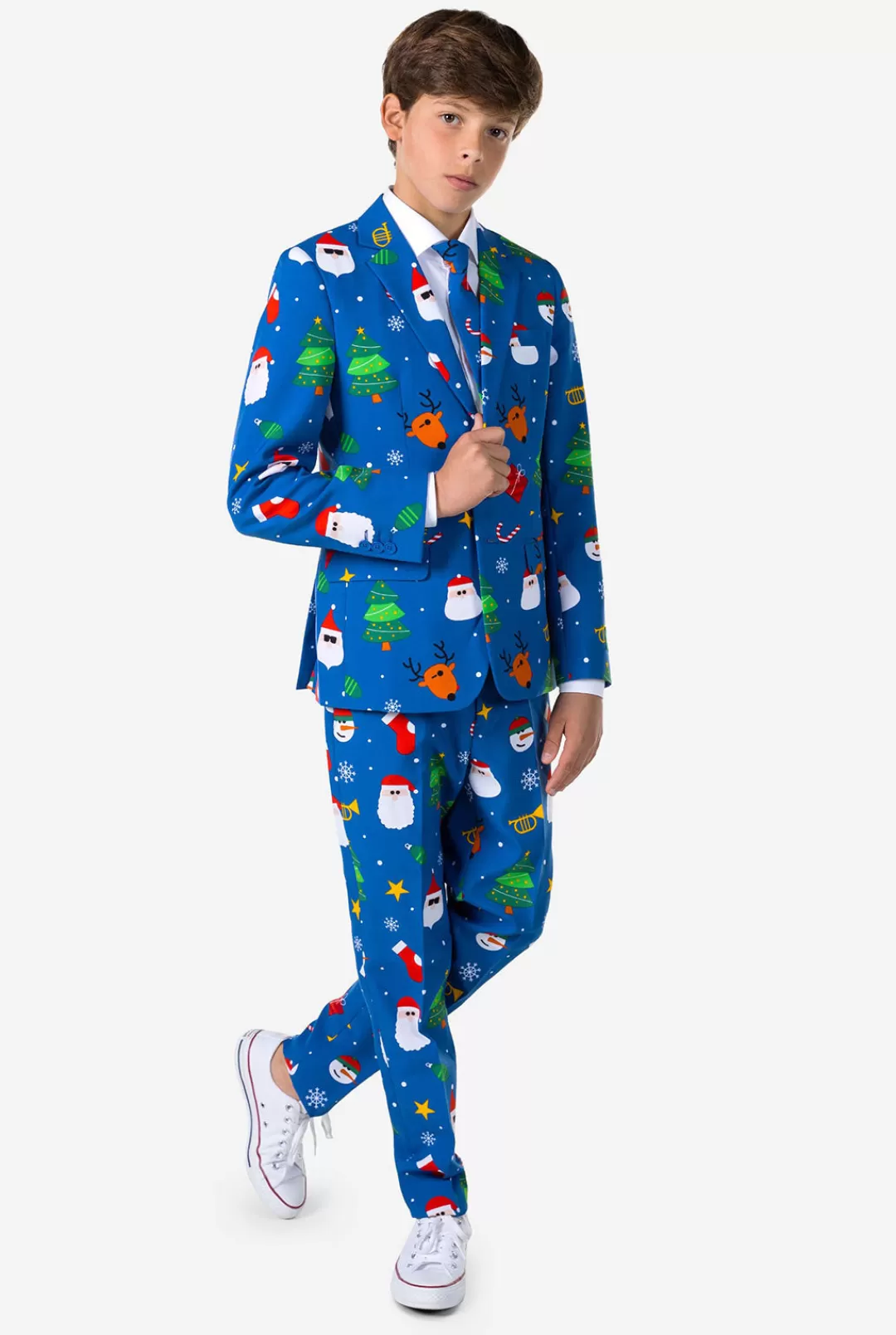 OppoSuits Christmas Suits^Festivity Blue