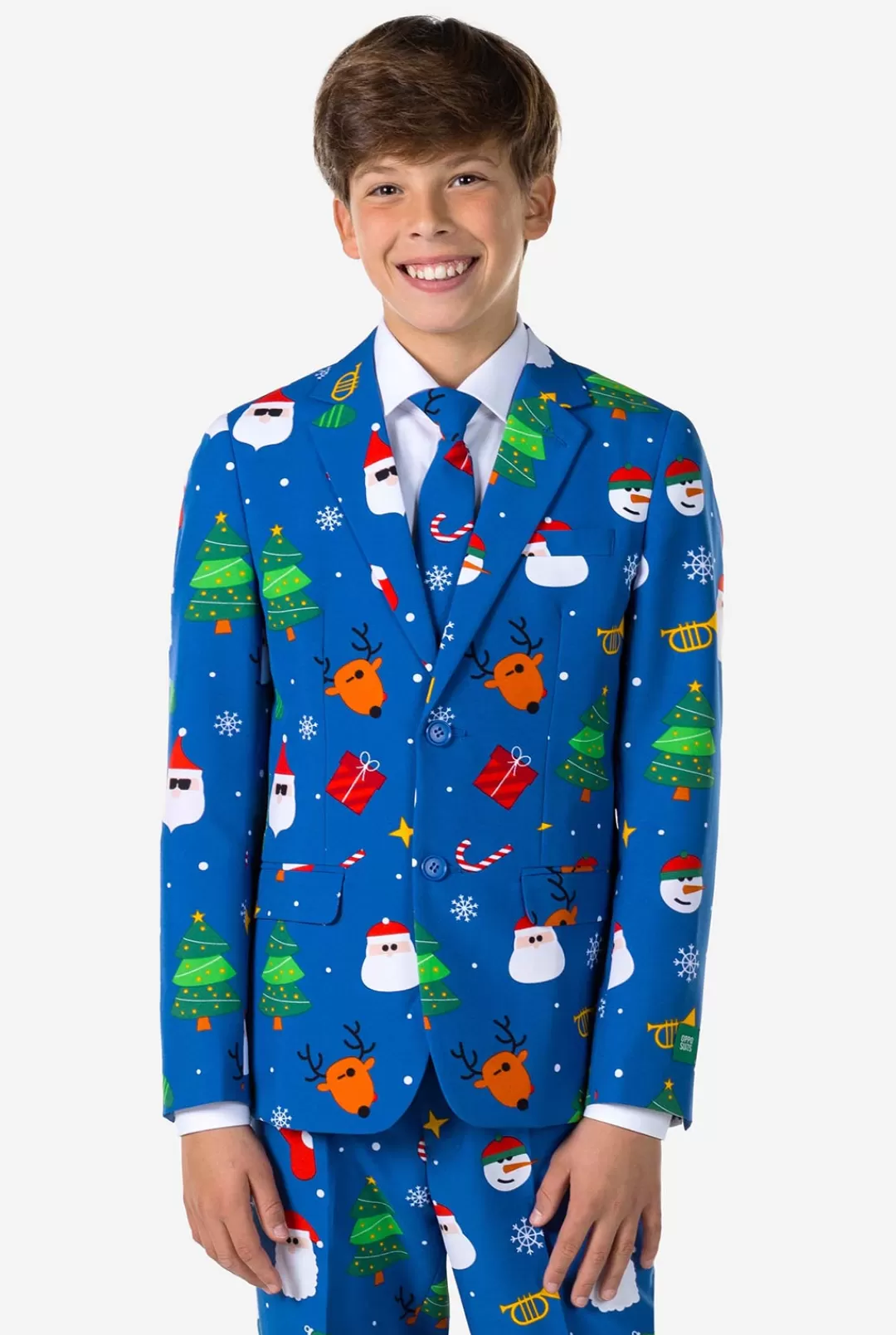 OppoSuits Christmas Suits^Festivity Blue