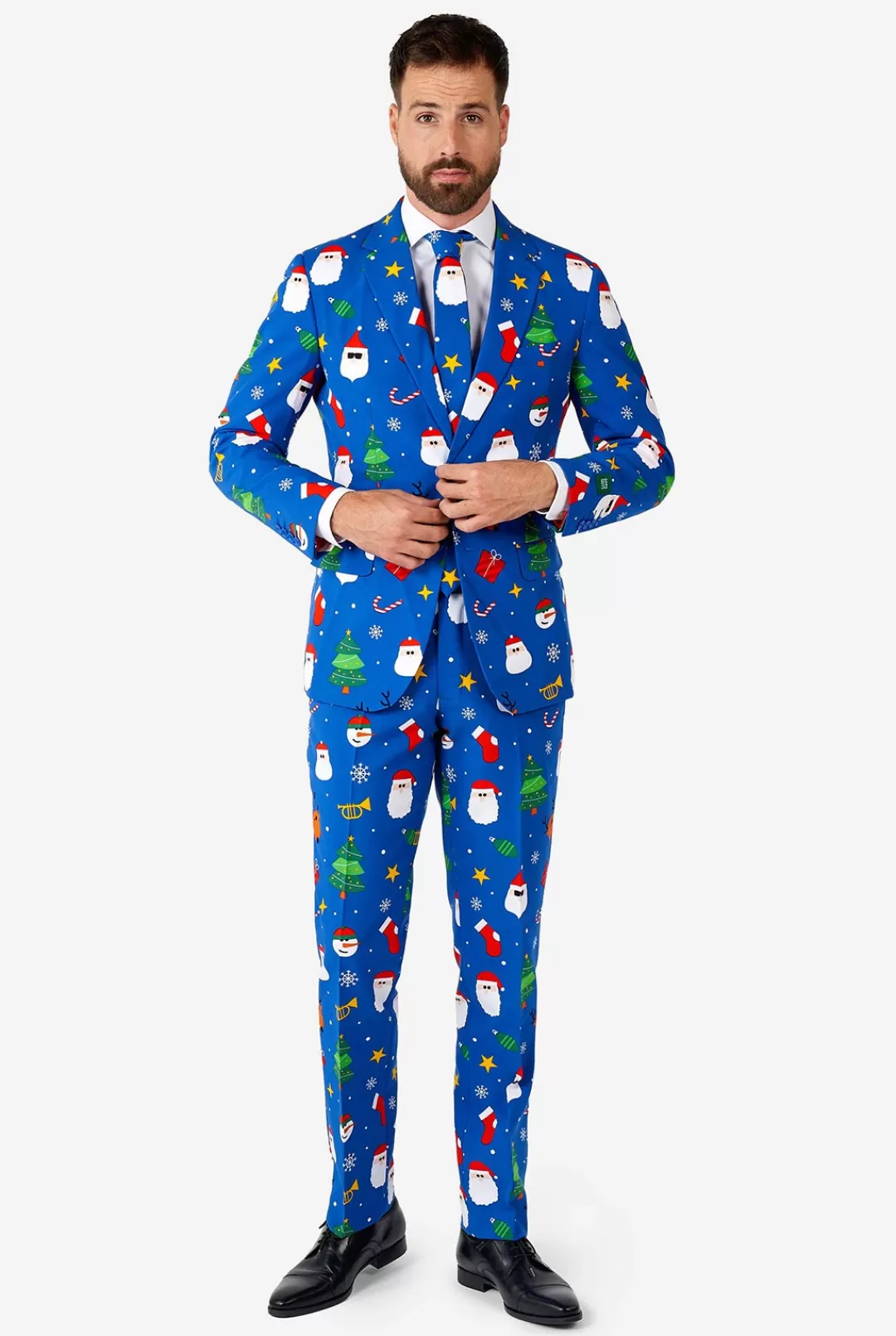 OppoSuits Christmas Suits^Festivity Blue