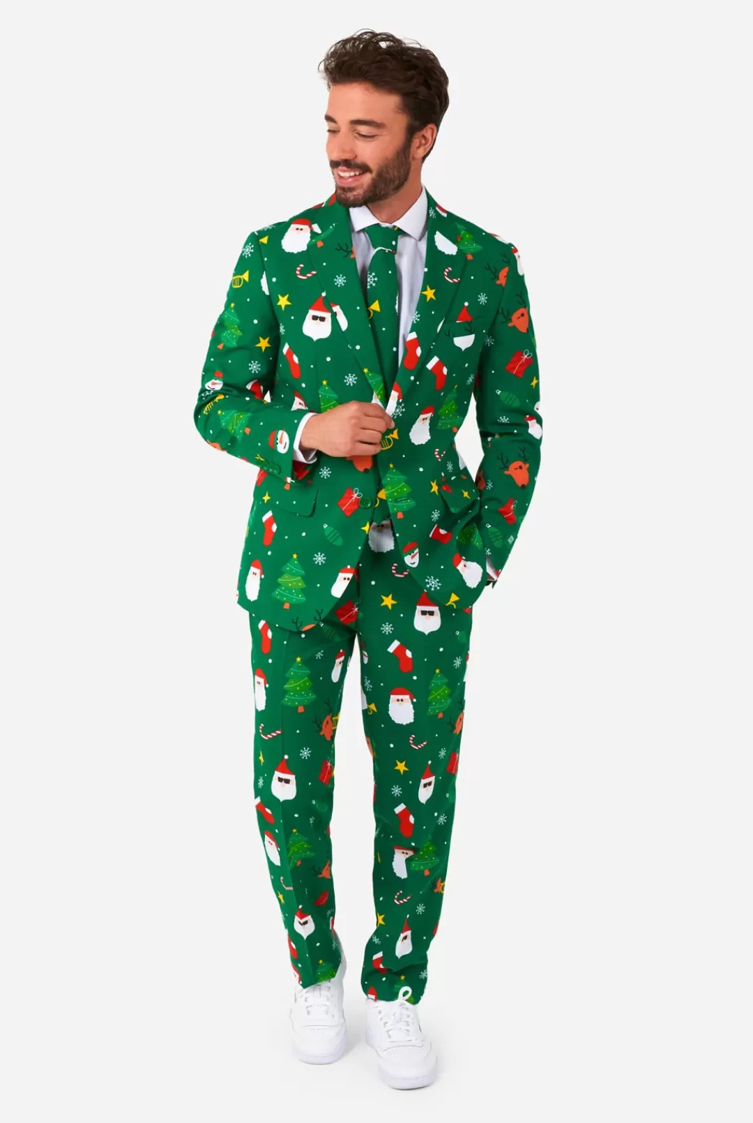 OppoSuits Christmas Suits^Festivity Green