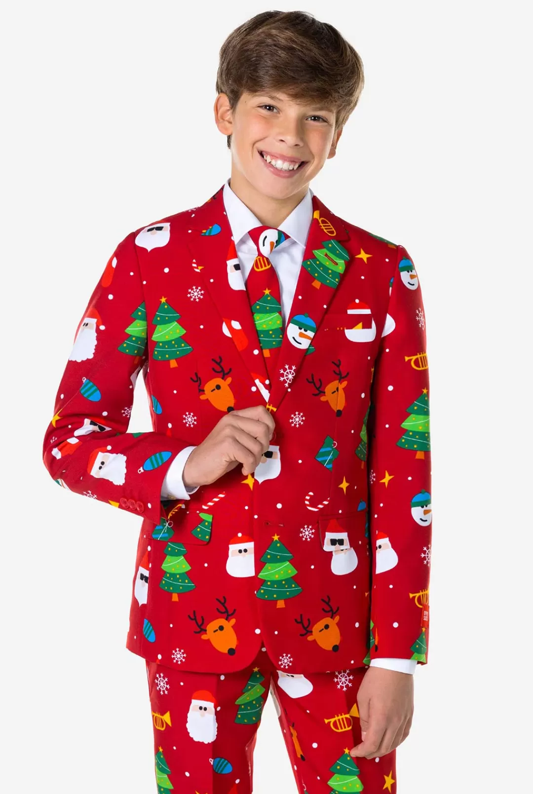 OppoSuits Christmas Suits^Festivity Red