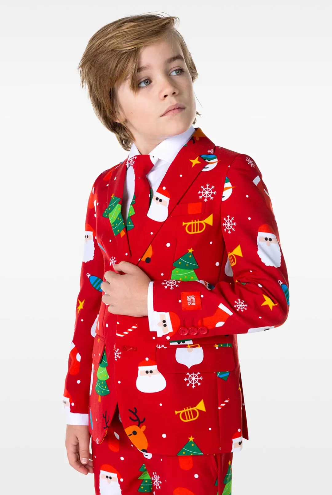 OppoSuits Christmas Suits^Festivity Red