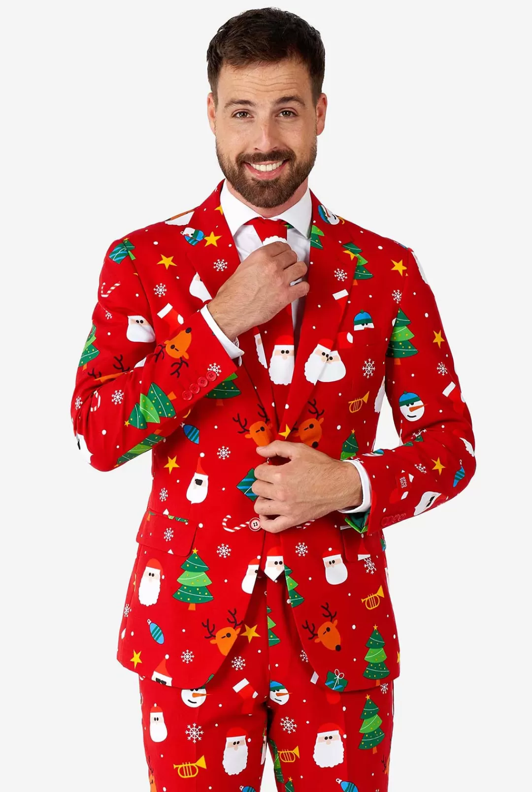 OppoSuits Christmas Suits^Festivity Red