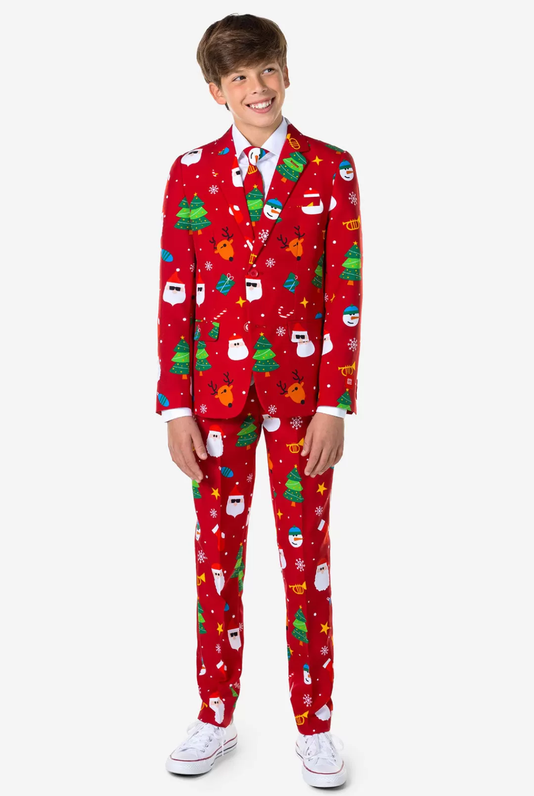 OppoSuits Christmas Suits^Festivity Red