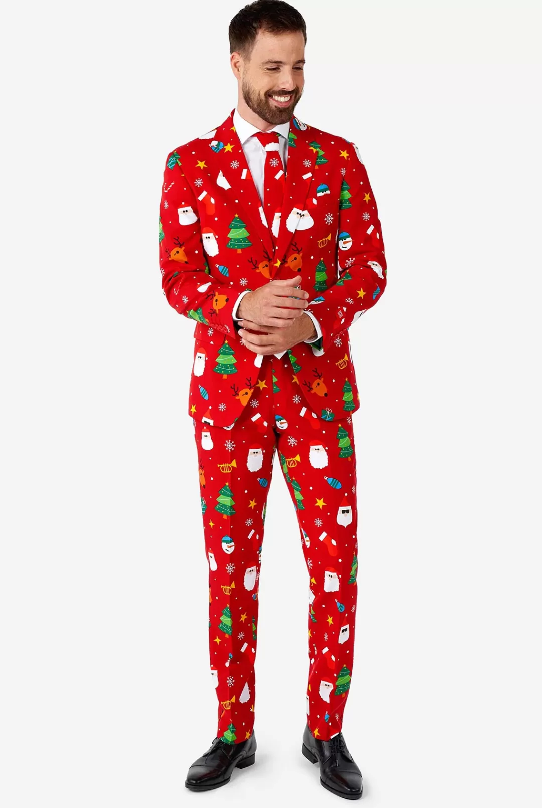 OppoSuits Christmas Suits^Festivity Red