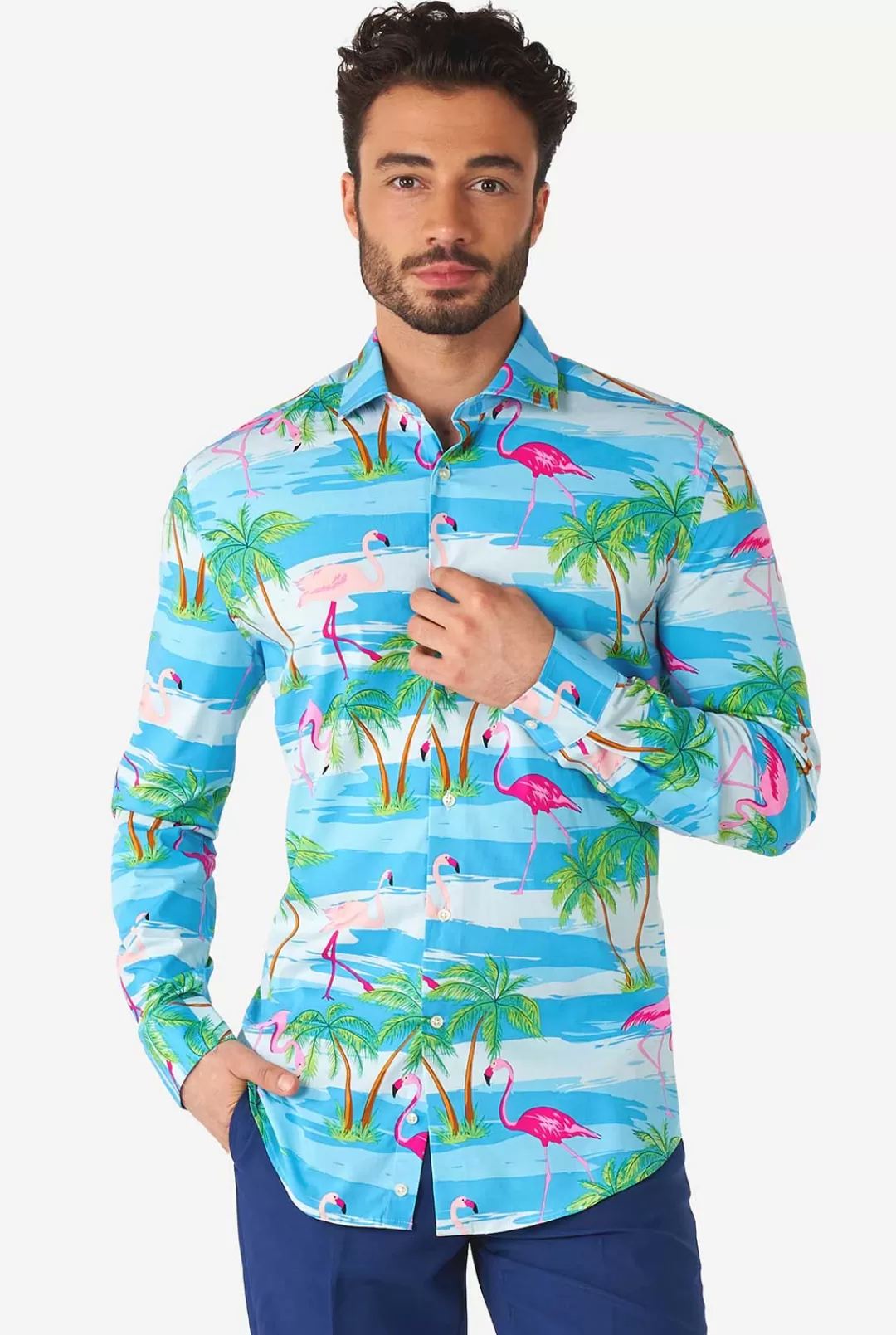 OppoSuits Casual Shirts^Flaminguy