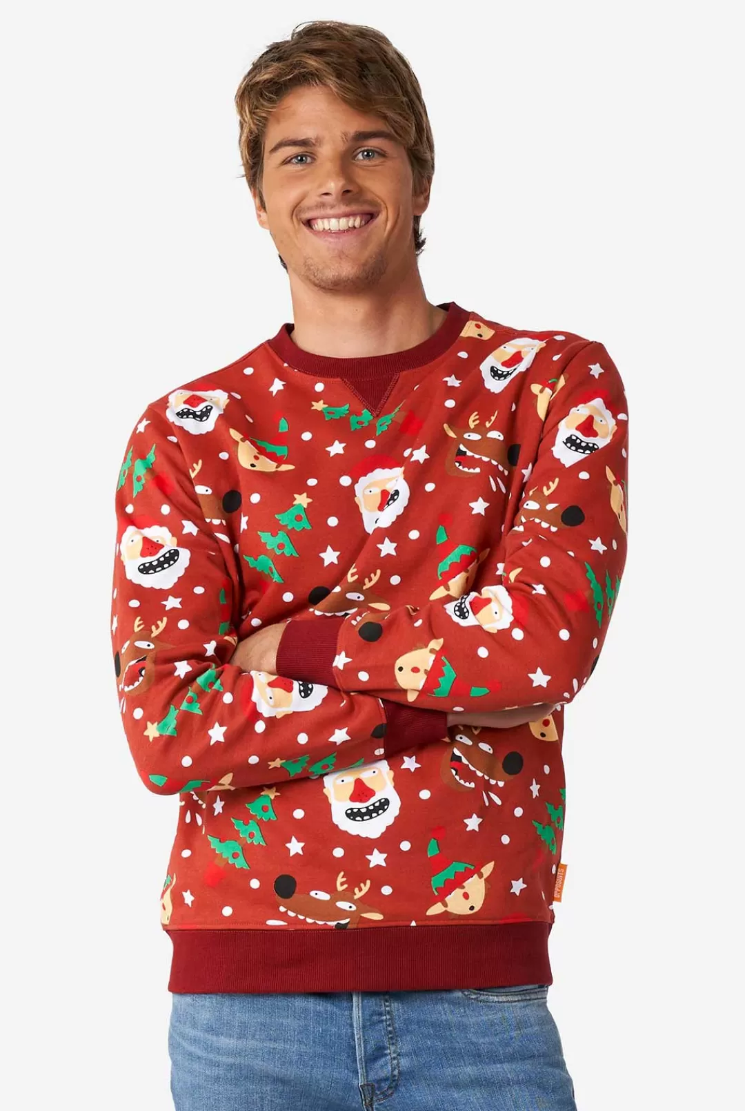 OppoSuits Christmas Sweaters^Jolly Crew