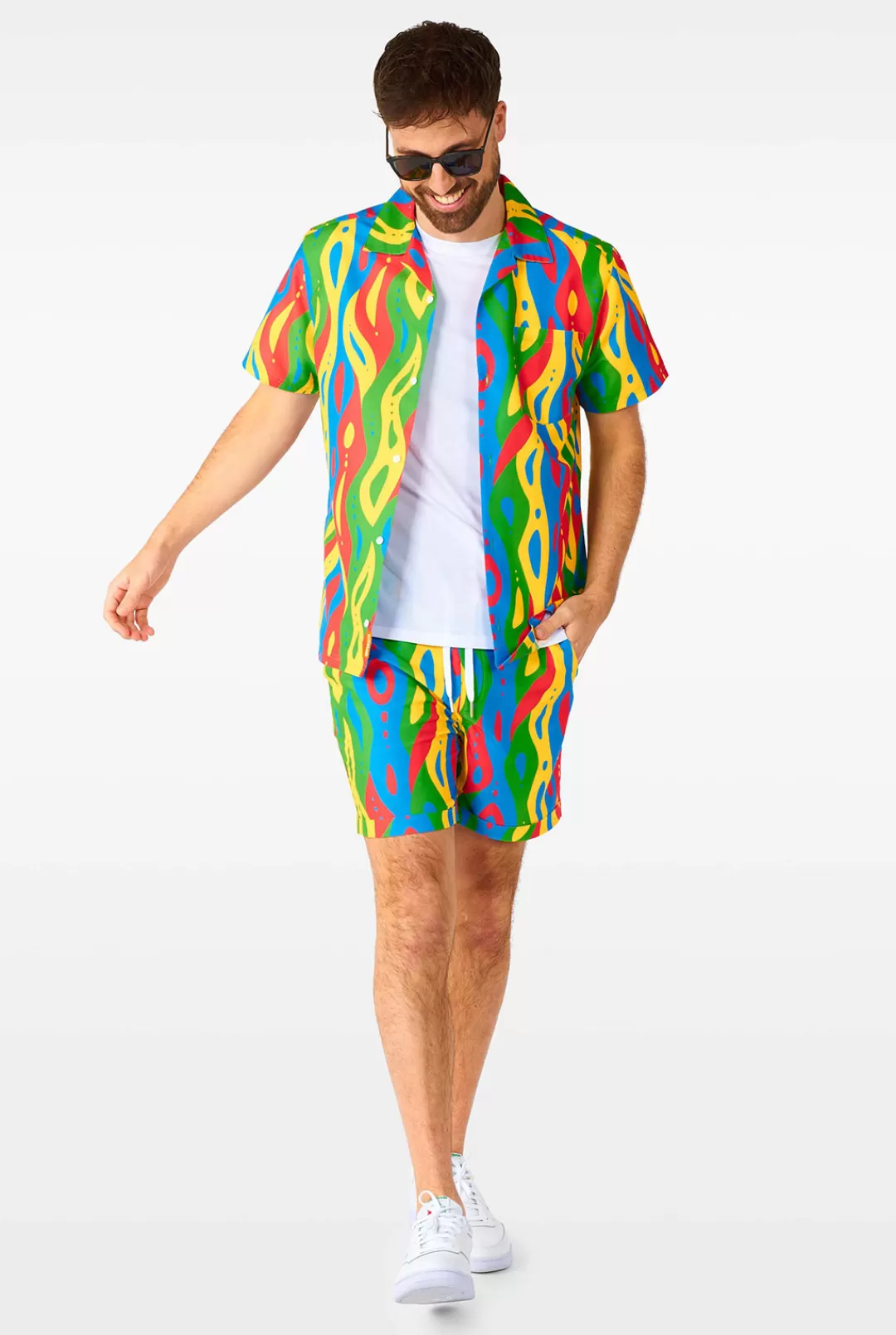 OppoSuits Printed Summer Sets^Loopy Lines