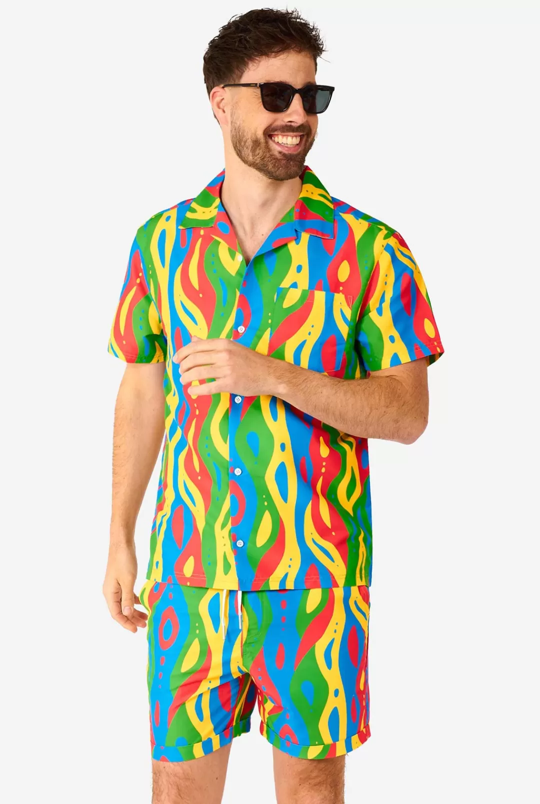 OppoSuits Printed Summer Sets^Loopy Lines