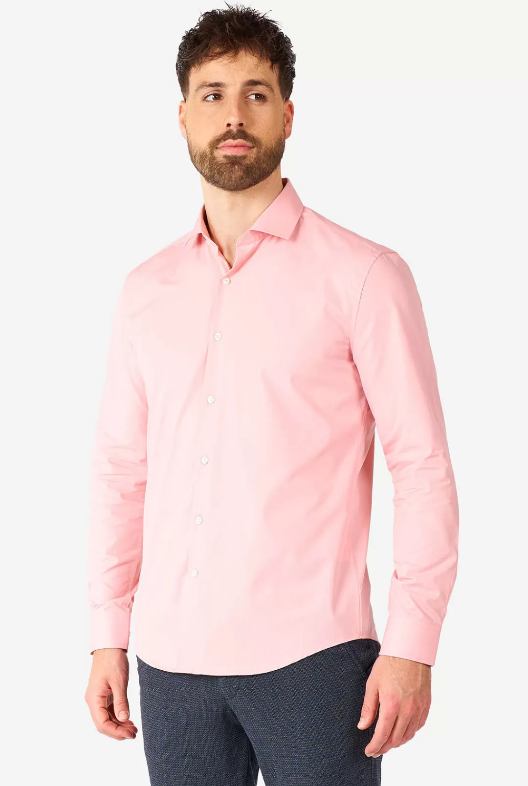 OppoSuits Solid Colored Shirts^Lush Blush