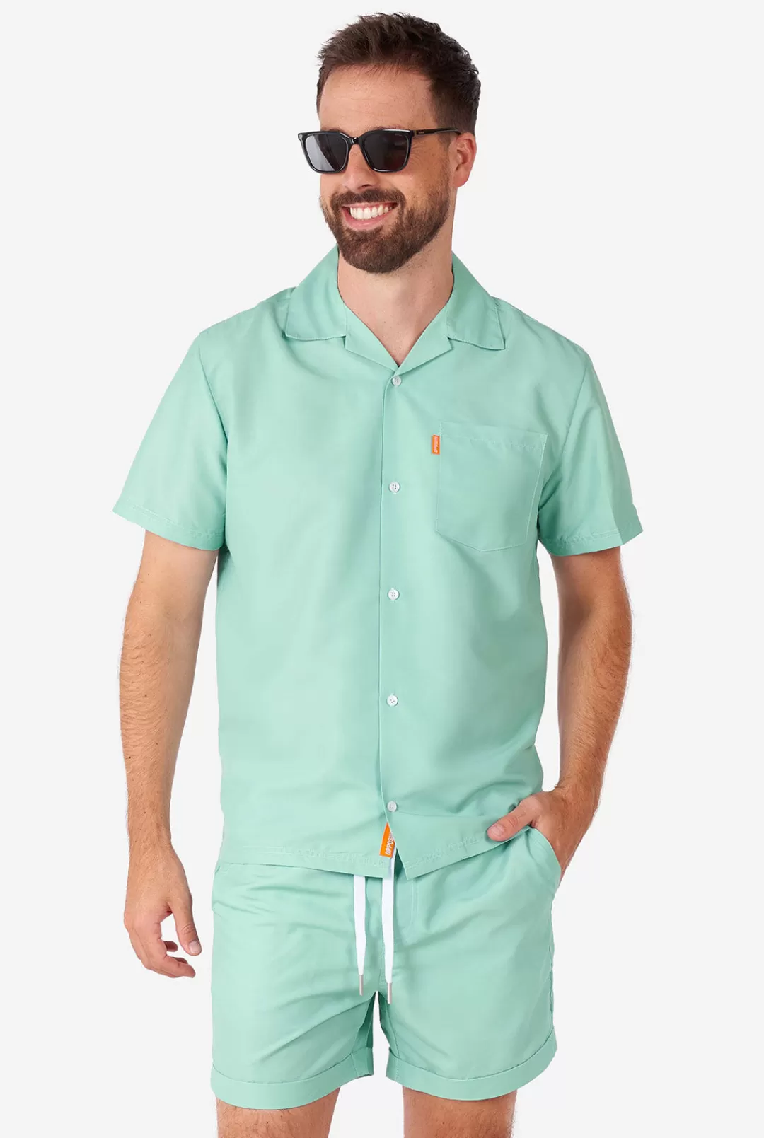 OppoSuits Solid Colored Summer Sets^Magic Mint