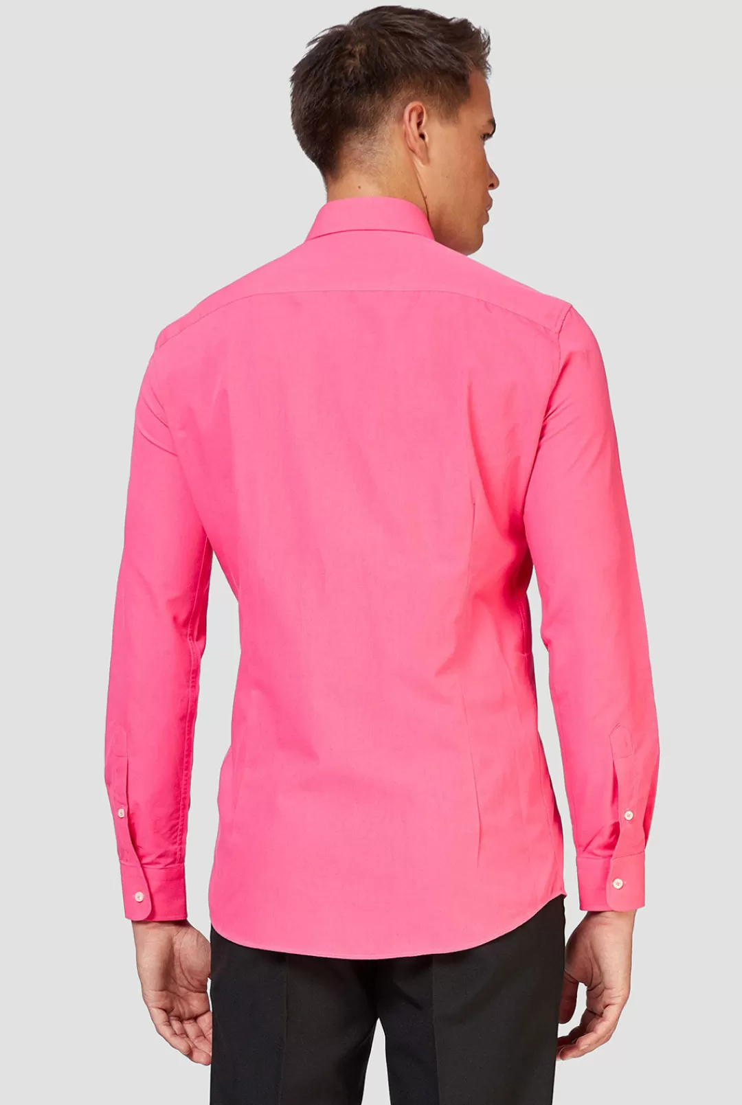 OppoSuits Solid Colored Shirts^Mr. Pink