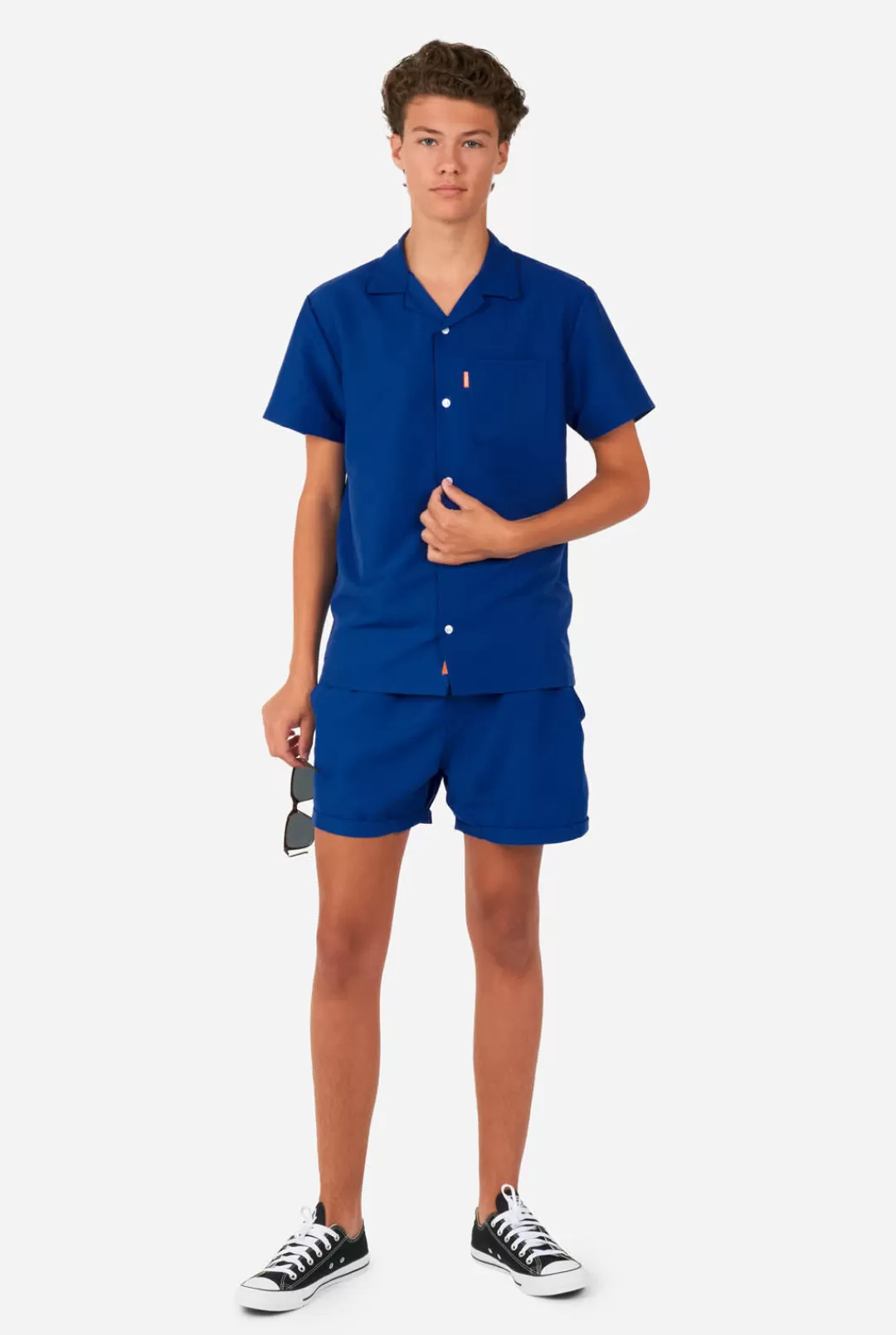 OppoSuits Solid Colored Summer Sets^Navy Royale