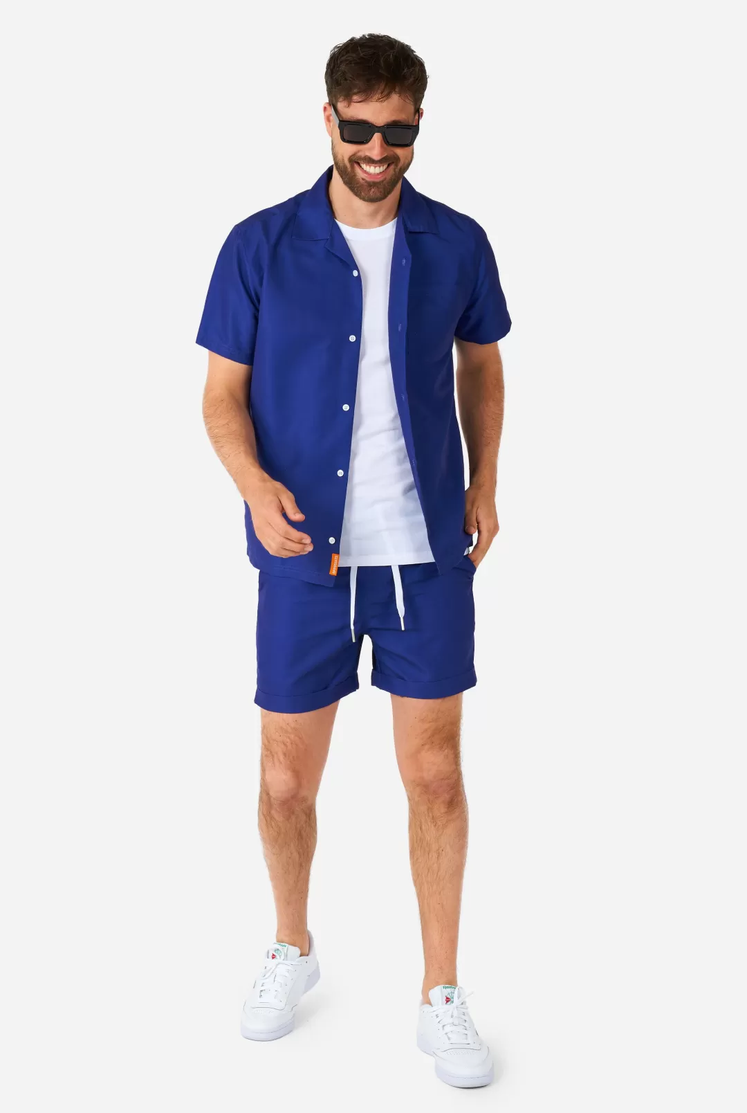 OppoSuits Solid Colored Summer Sets^Navy Royale