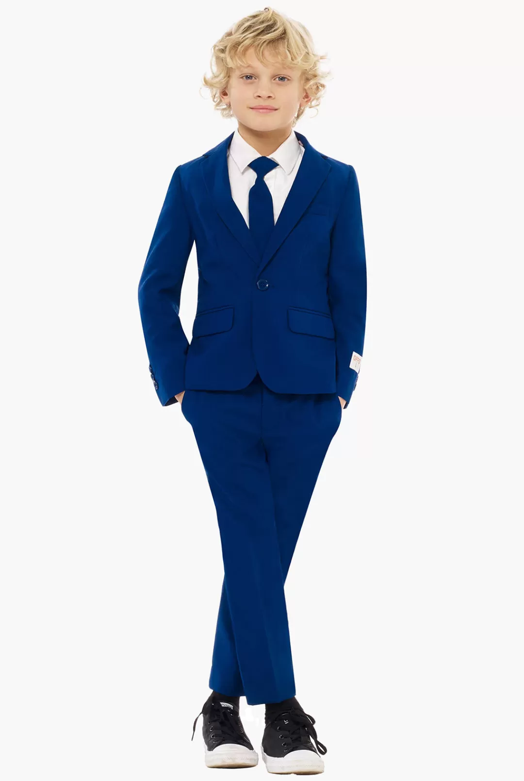 OppoSuits Solid Colored Suits^Navy Royale