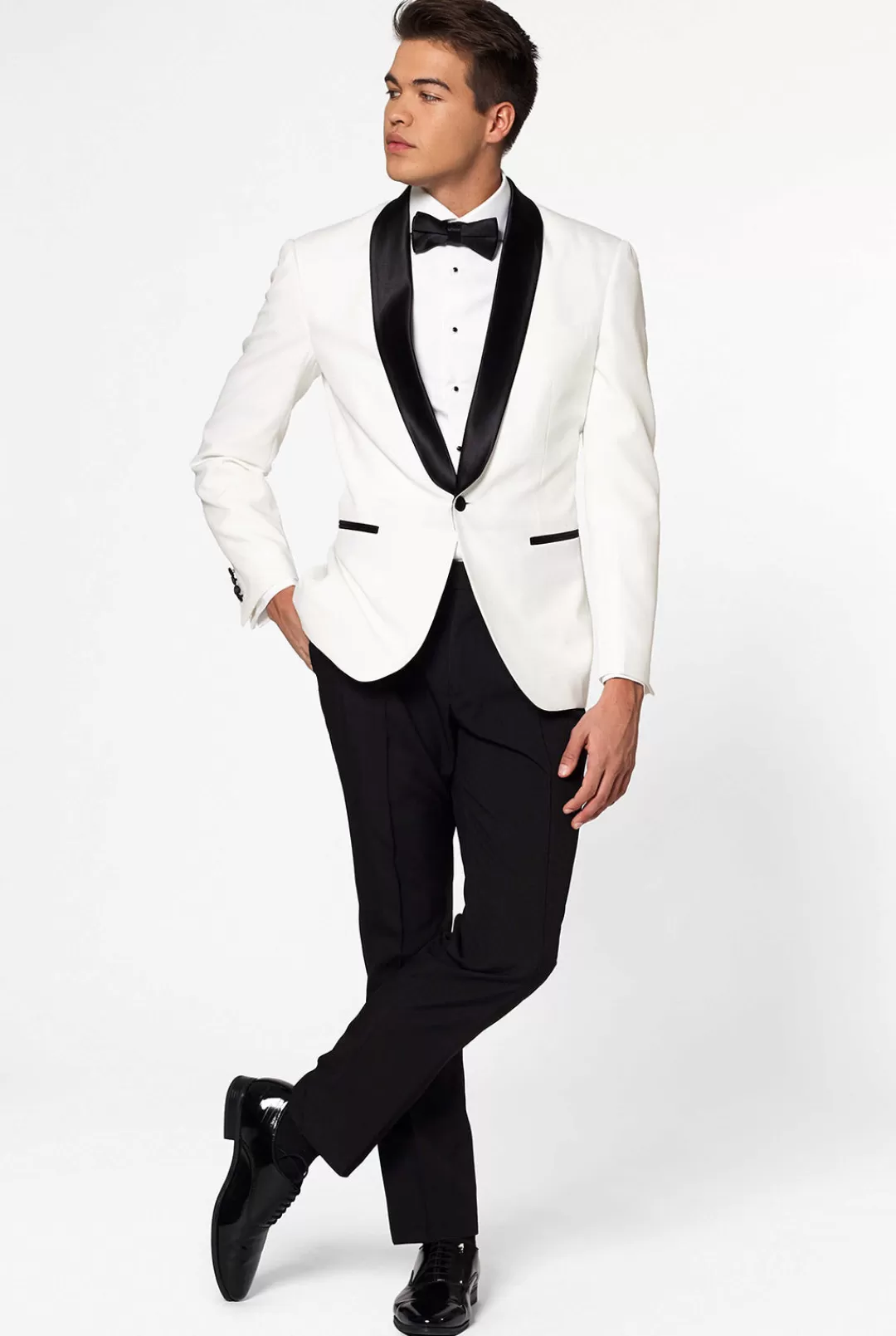 OppoSuits Christmas Tuxedos^Pearly White