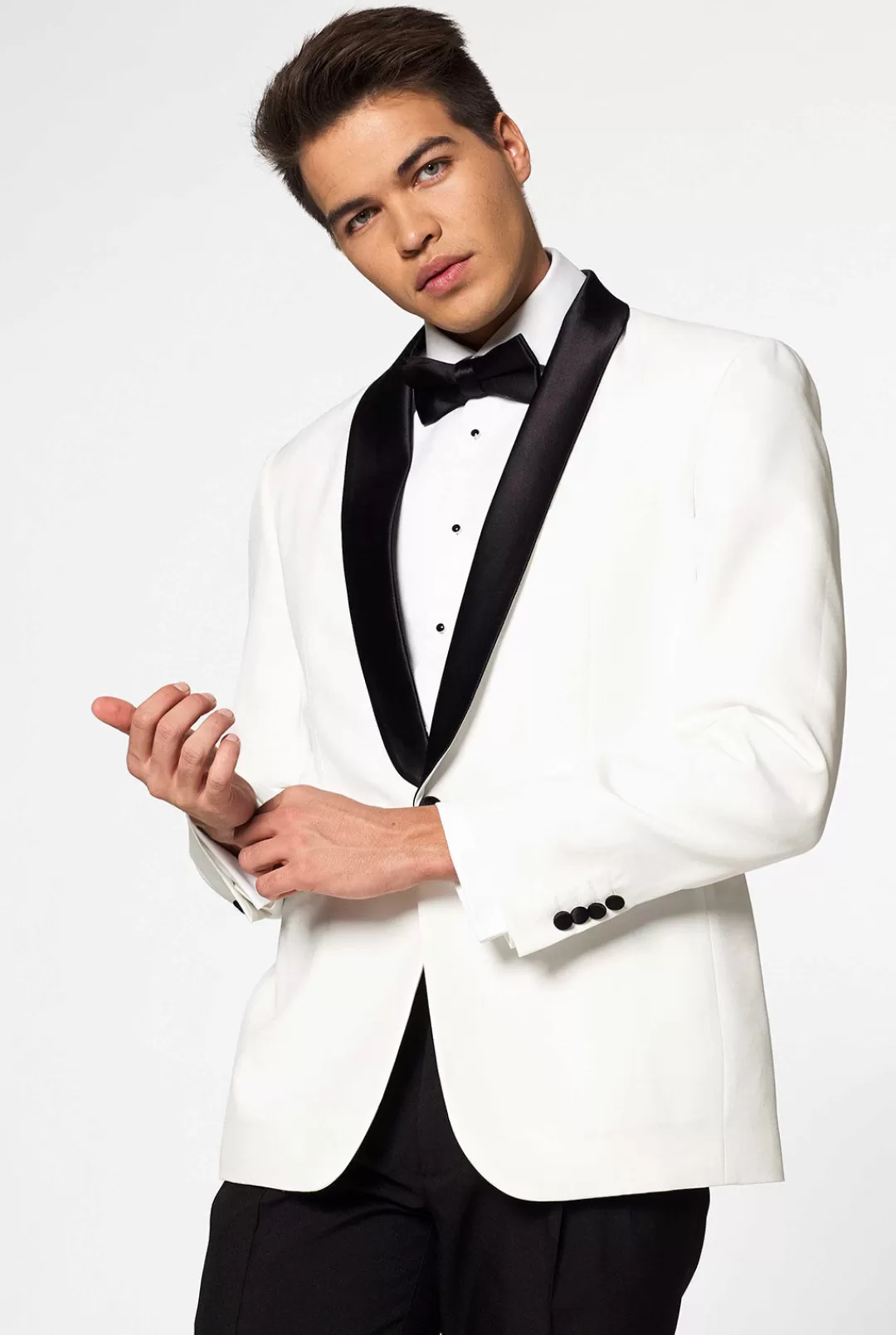 OppoSuits Christmas Tuxedos^Pearly White