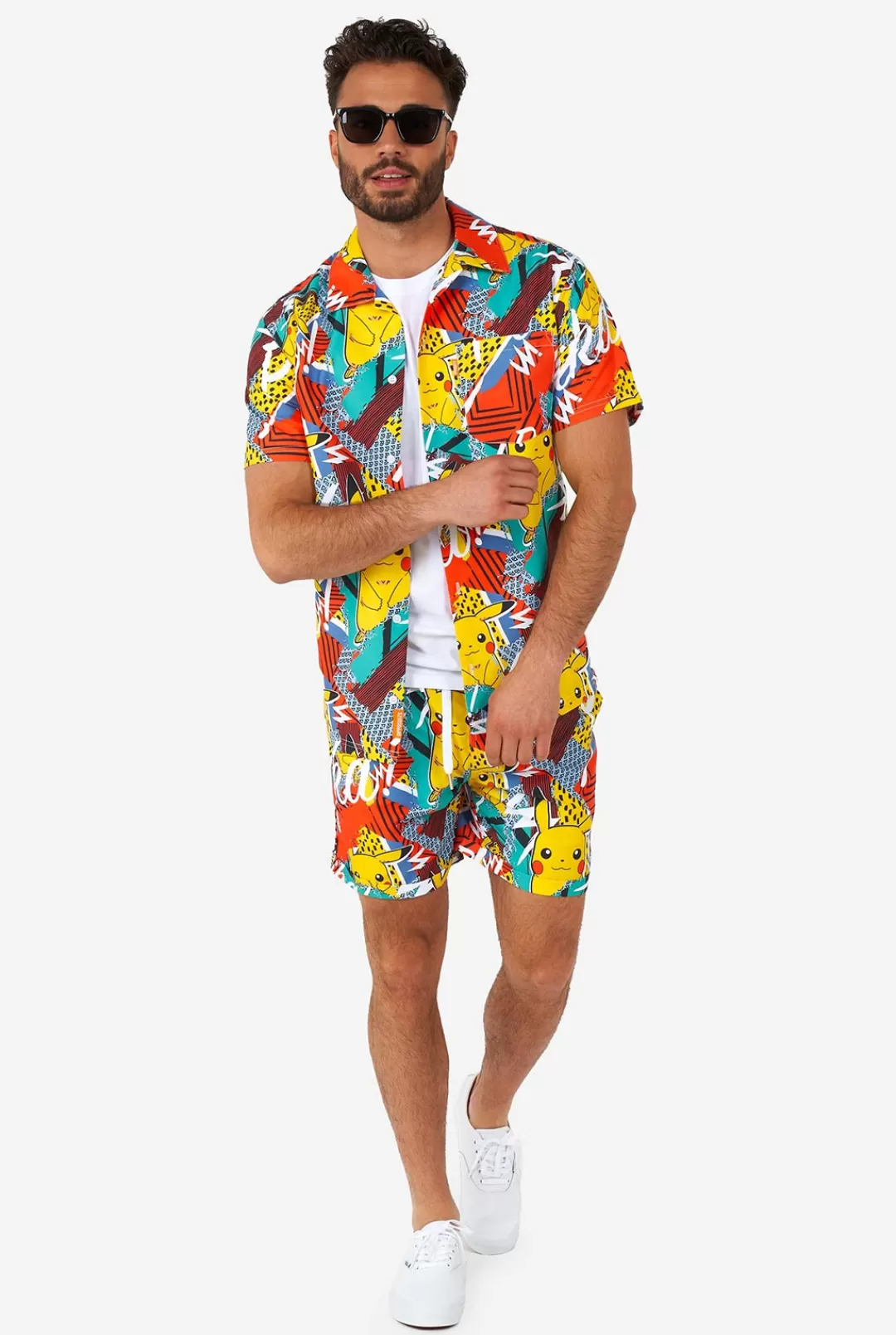 OppoSuits Printed Summer Sets^Pika Pikachu