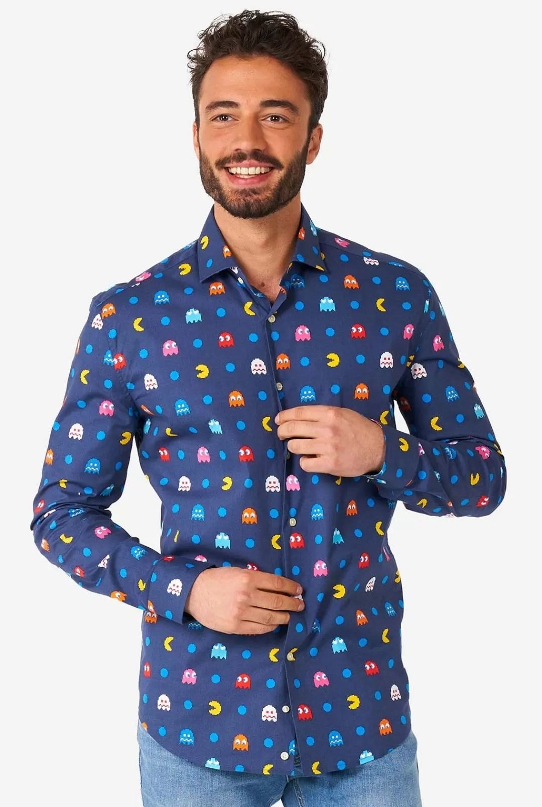 OppoSuits Casual Shirts^Pixel Pac-Man™