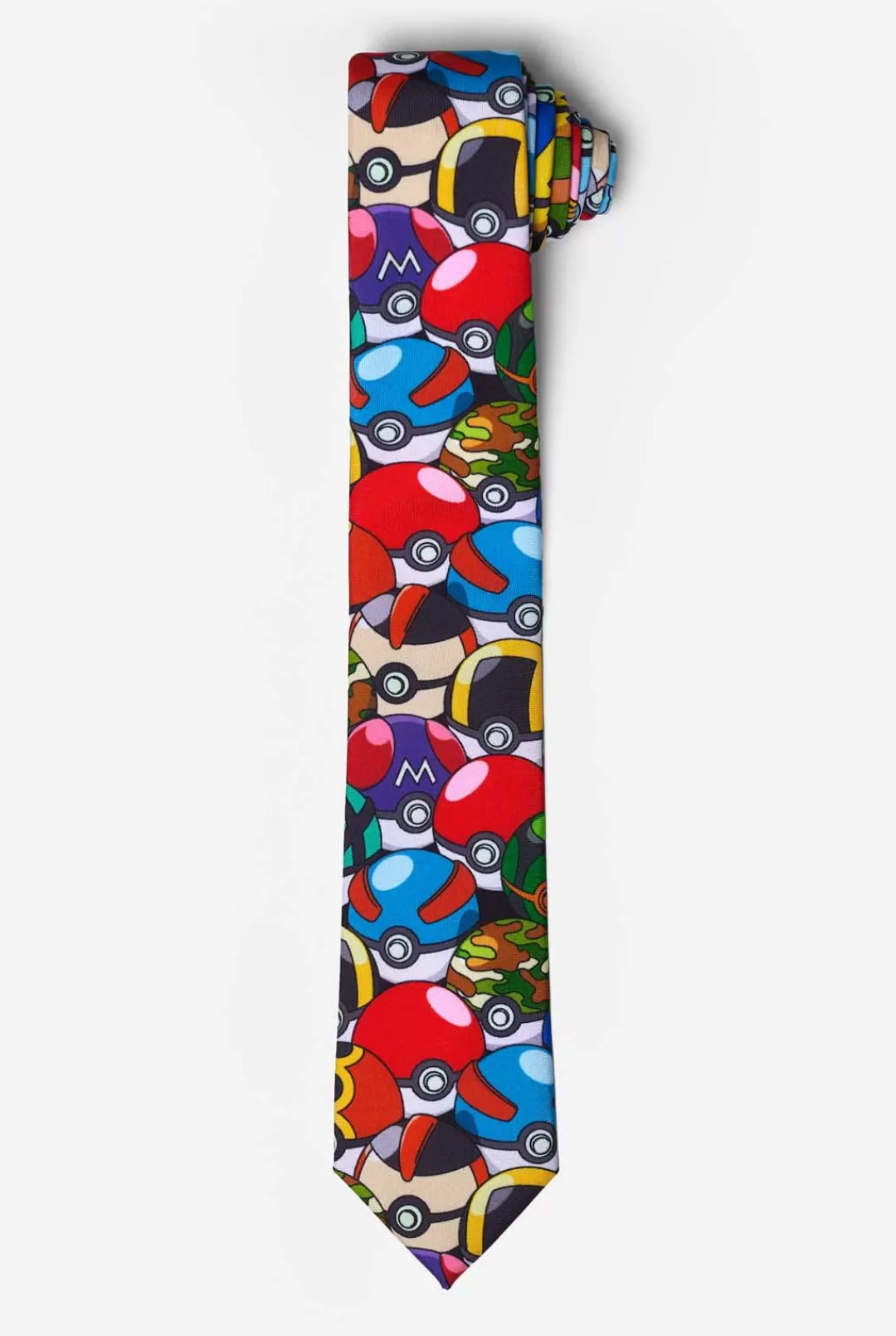 OppoSuits Ties^Pokemon™ Tie - Pokeball