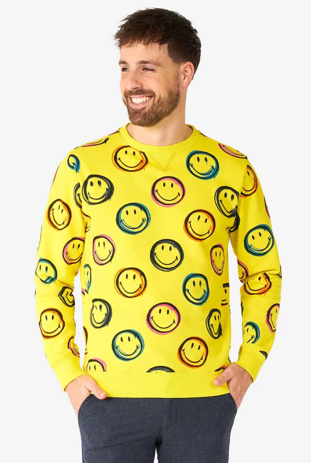 OppoSuits Deluxe Sweaters^Smiley® Smudge