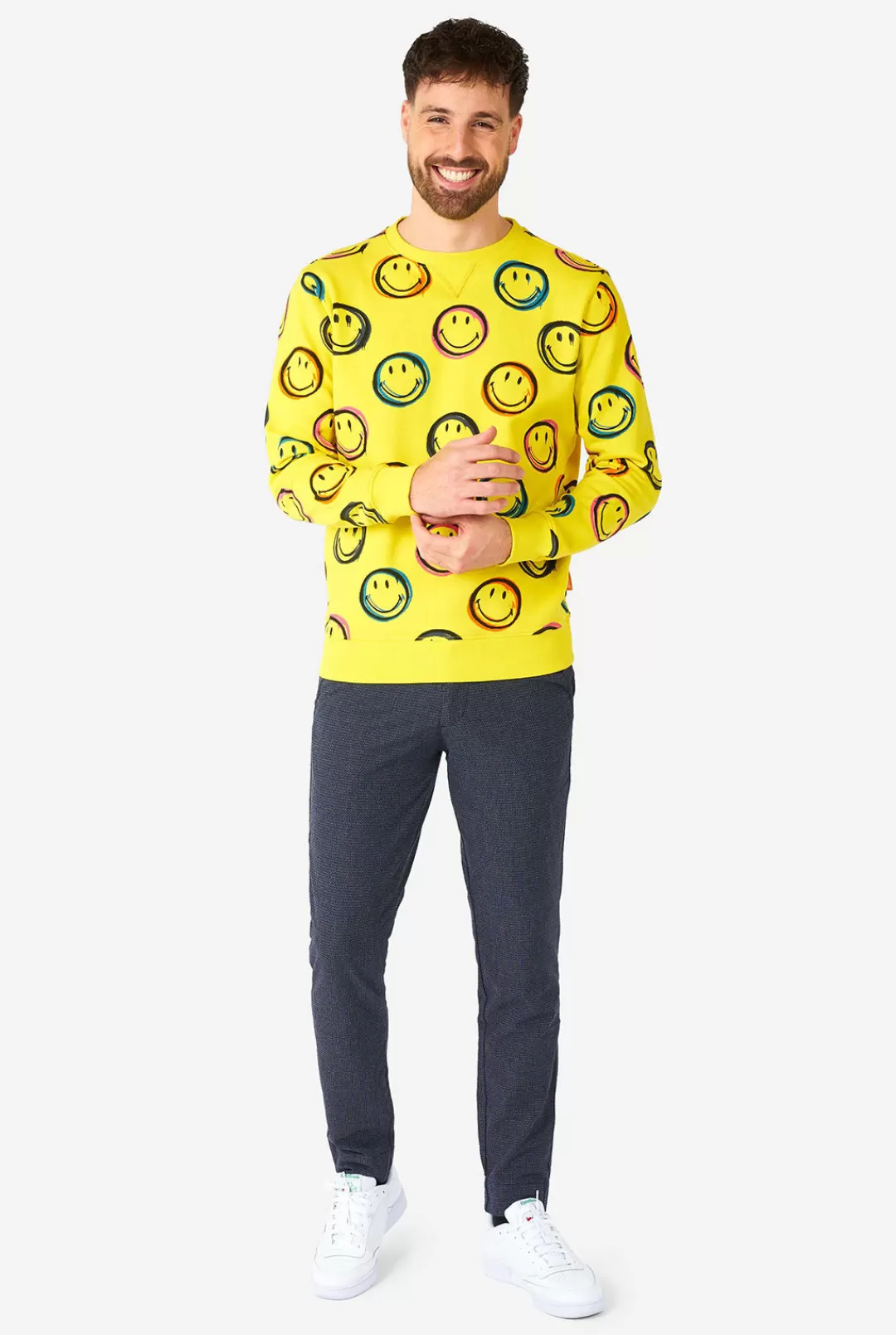 OppoSuits Deluxe Sweaters^Smiley® Smudge