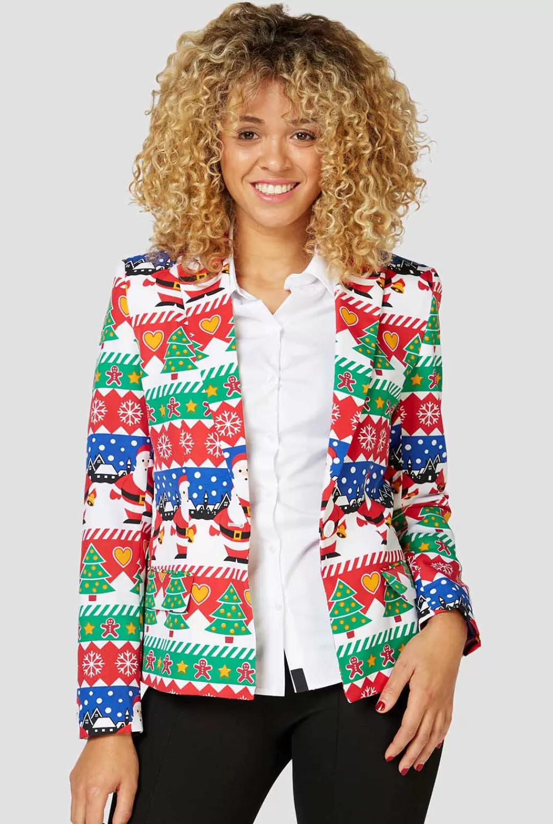 OppoSuits Christmas Blazers^Snazzy Santa