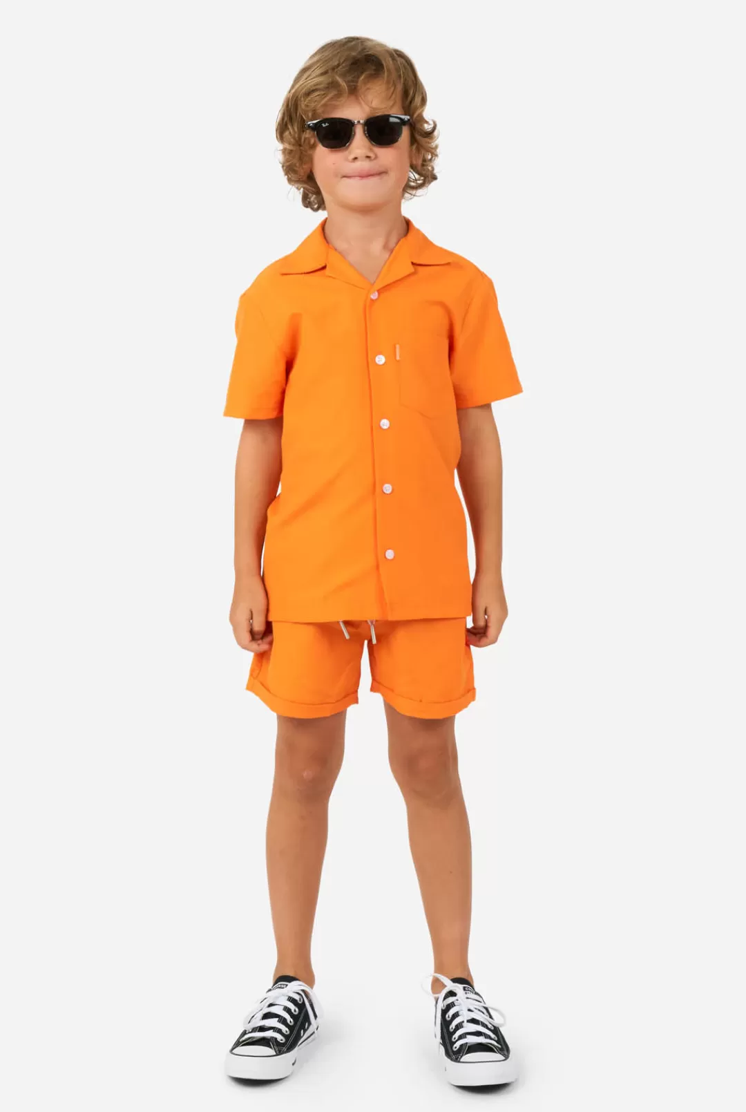 OppoSuits Solid Colored Summer Sets^The Orange