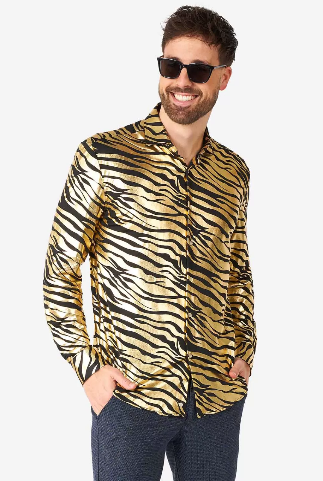 OppoSuits Casual Shirts^Tiger Shiner