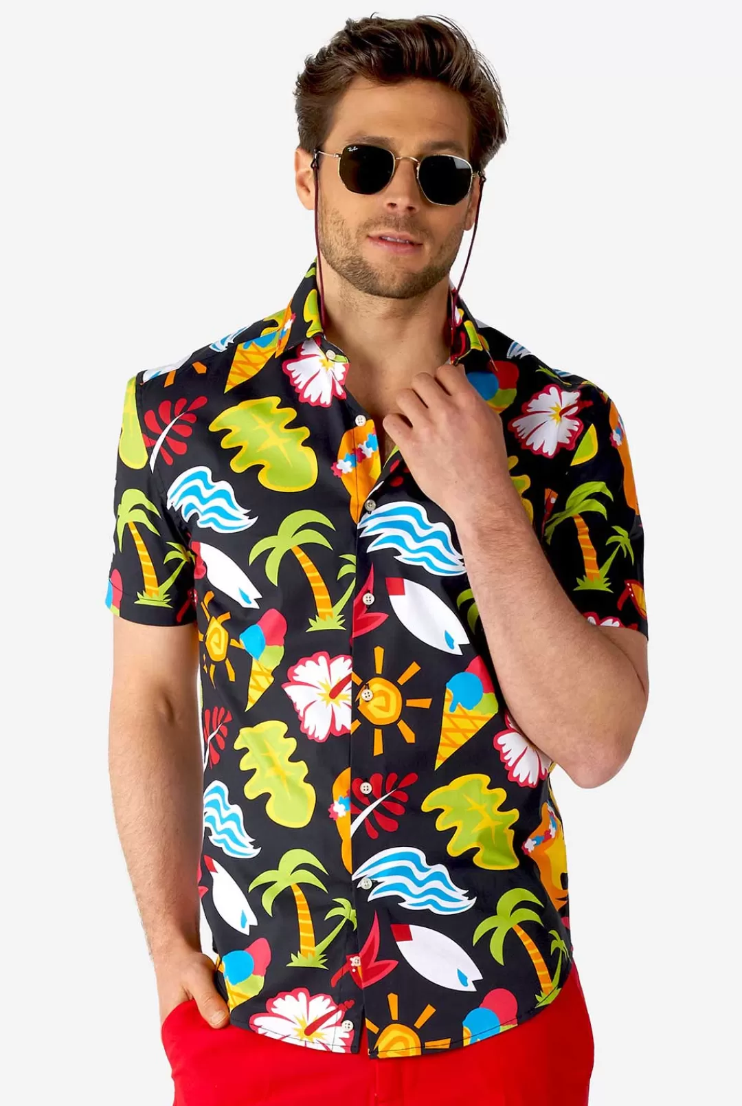 OppoSuits Casual Shirts^Tropical Thunder